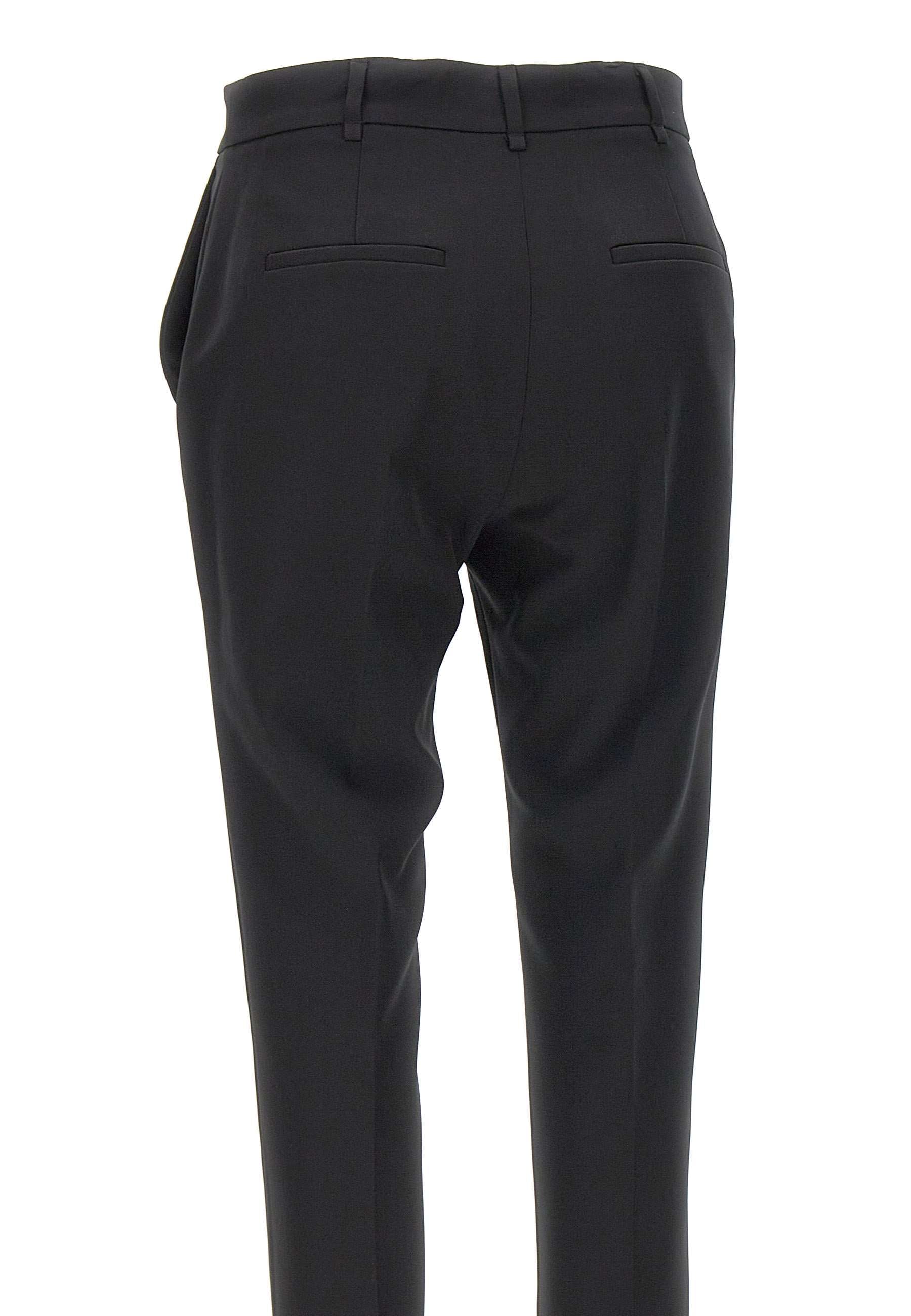 Liu Jo CF4411T2200 Woman Black Trousers - Zuklat