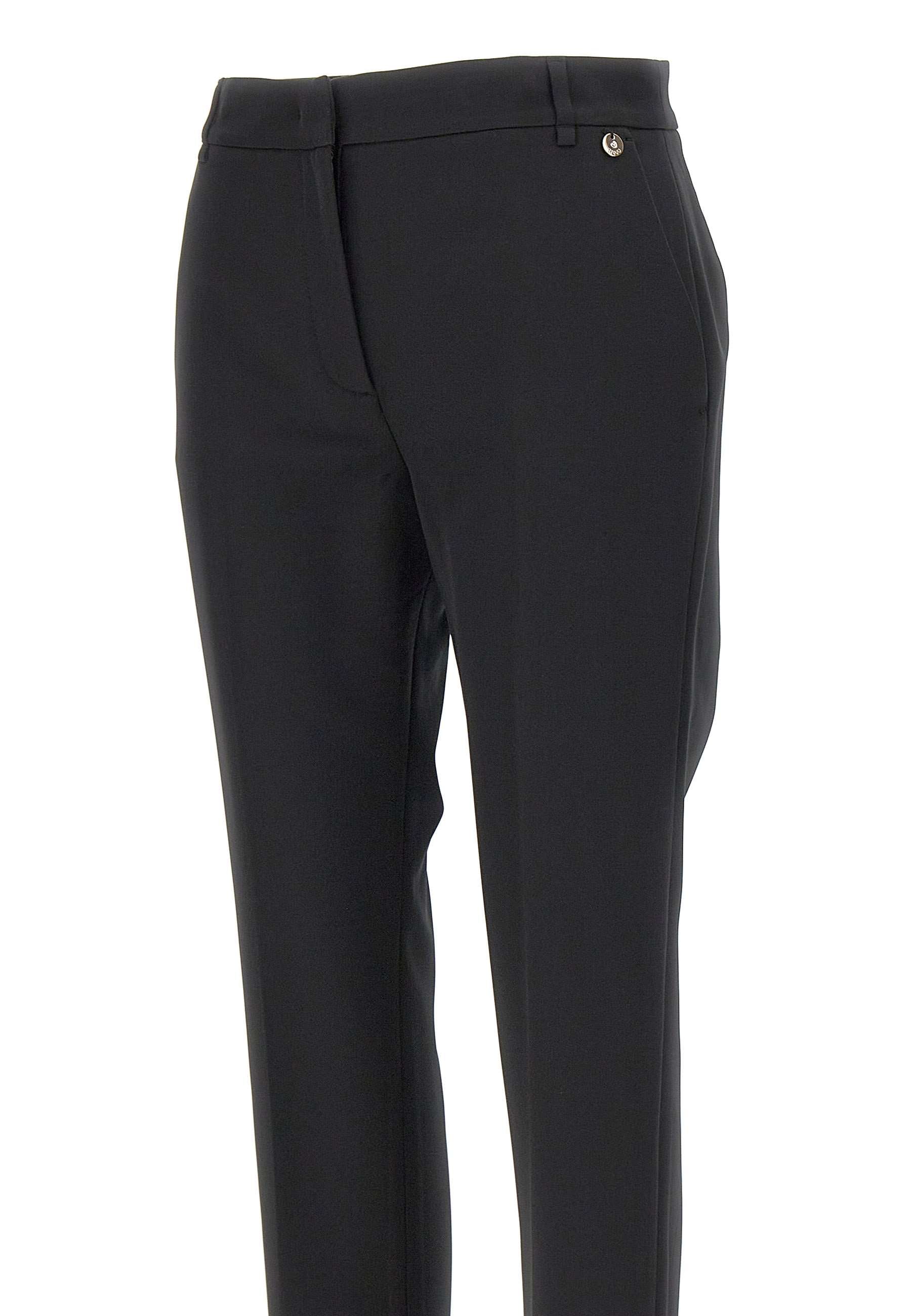 Liu Jo CF4411T2200 Woman Black Trousers - Zuklat