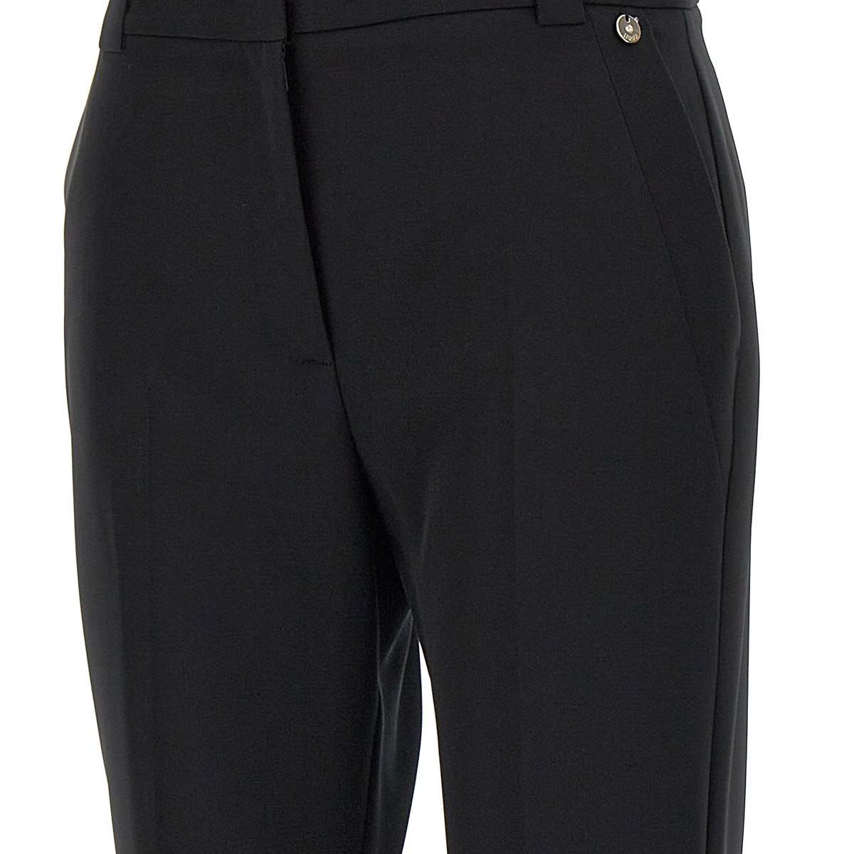 Liu Jo CF4475T2200 Woman Black Trousers - Zuklat