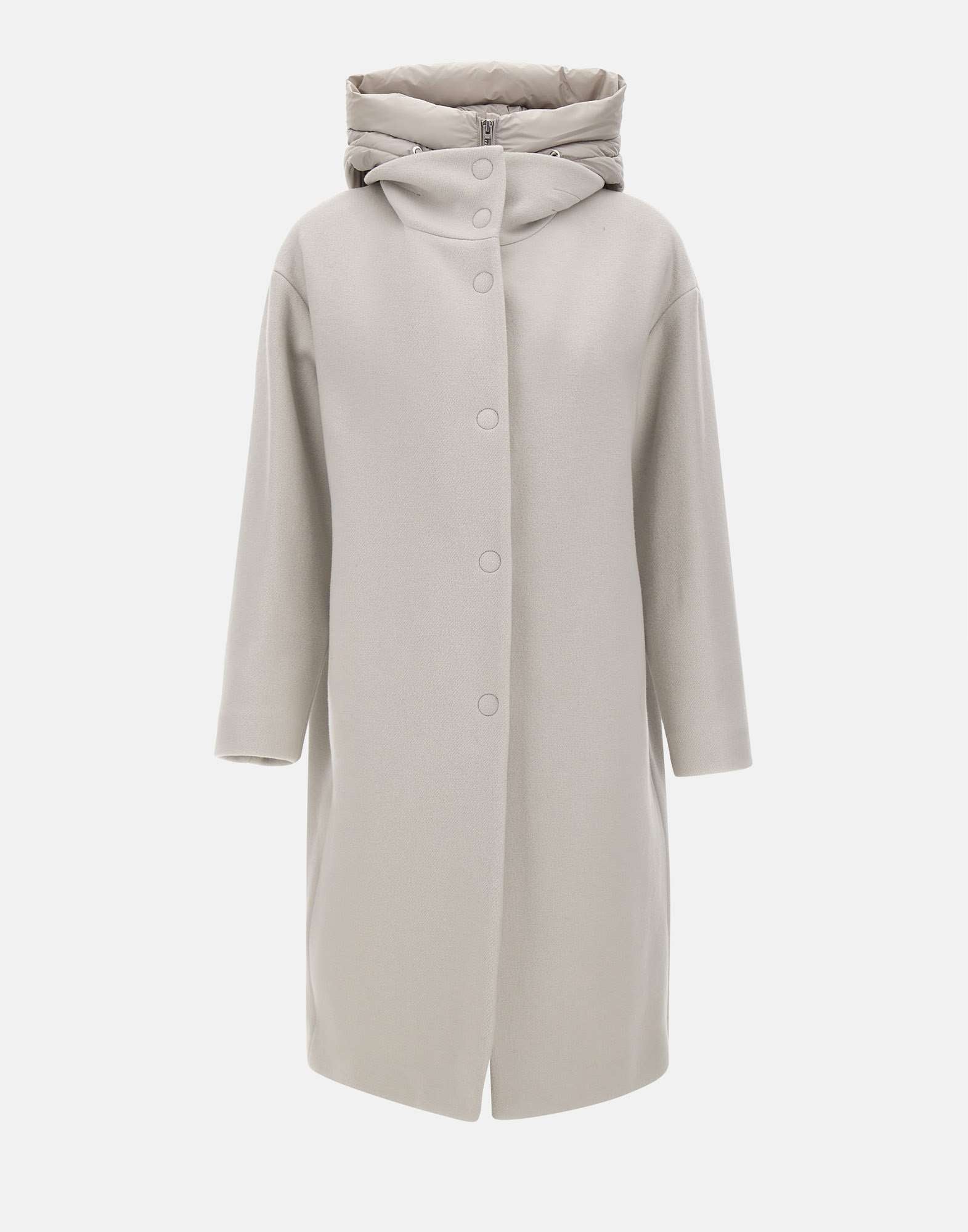 Duno TRESSAMAGEN Woman Grey Coats - Zuklat