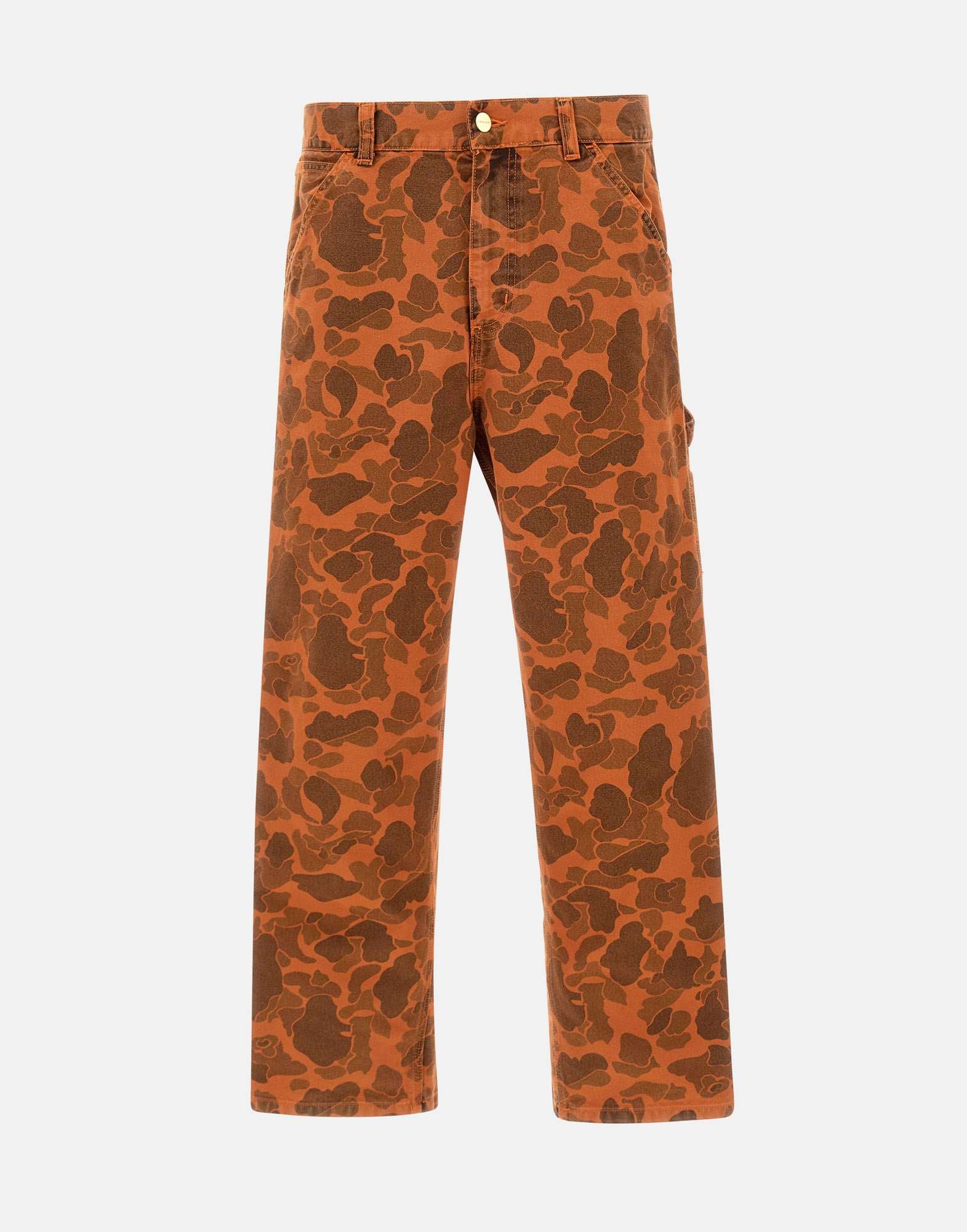 Carhartt WIP I033896 Man Orange Trousers - Zuklat