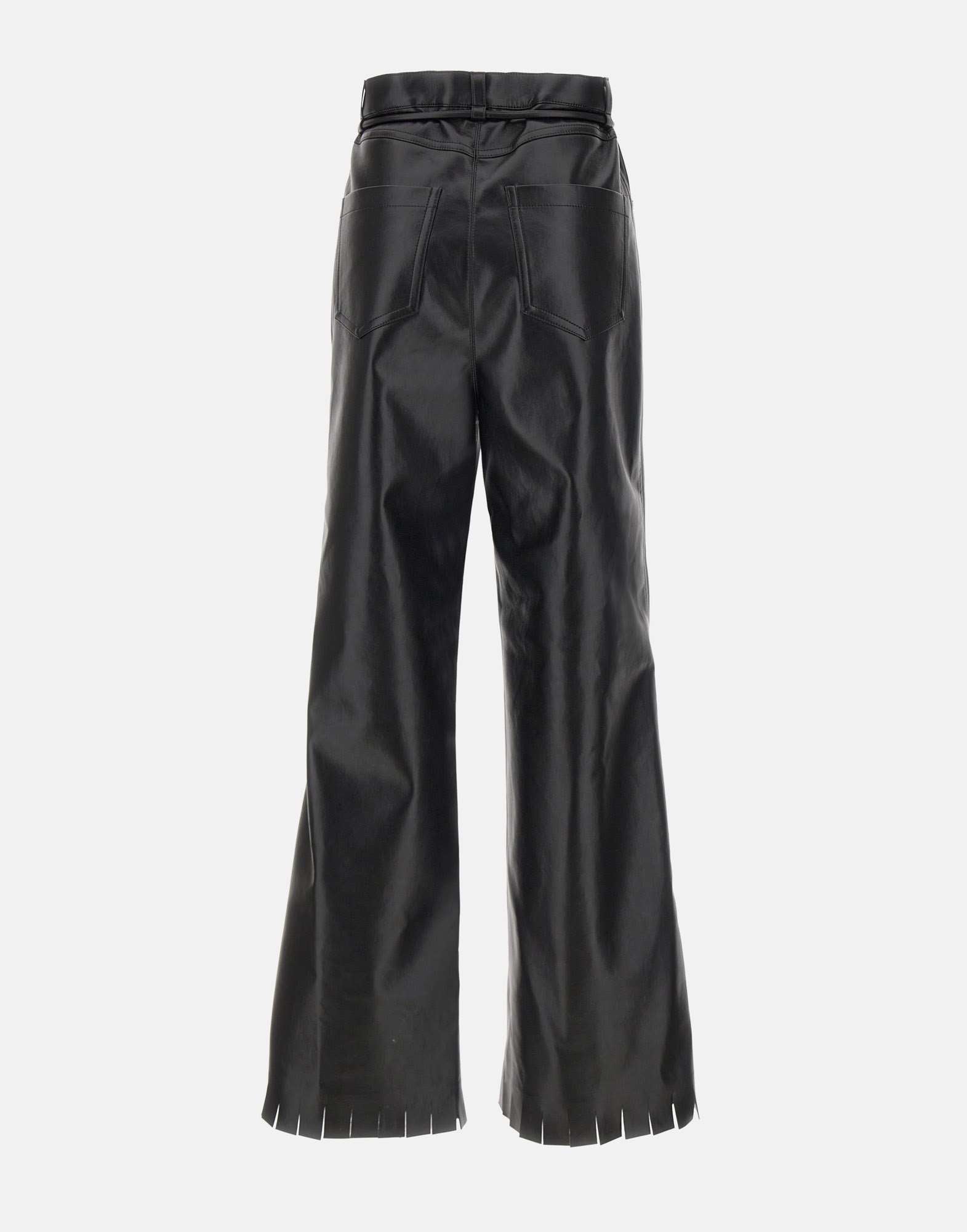 NANUSHKA NW24PFOW26051 Woman Black Trousers - Zuklat