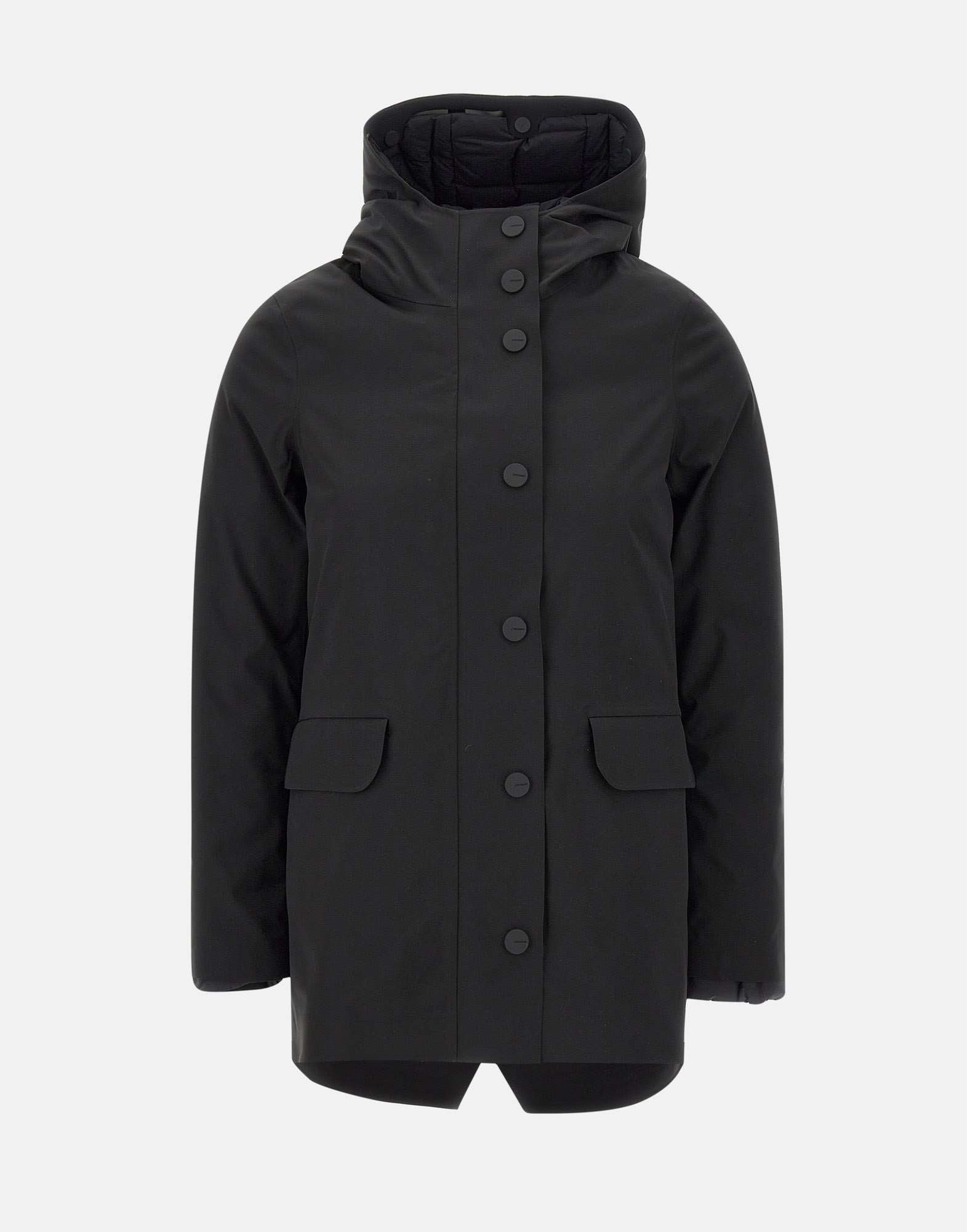 RRD W24531 Woman Black Coats - Zuklat