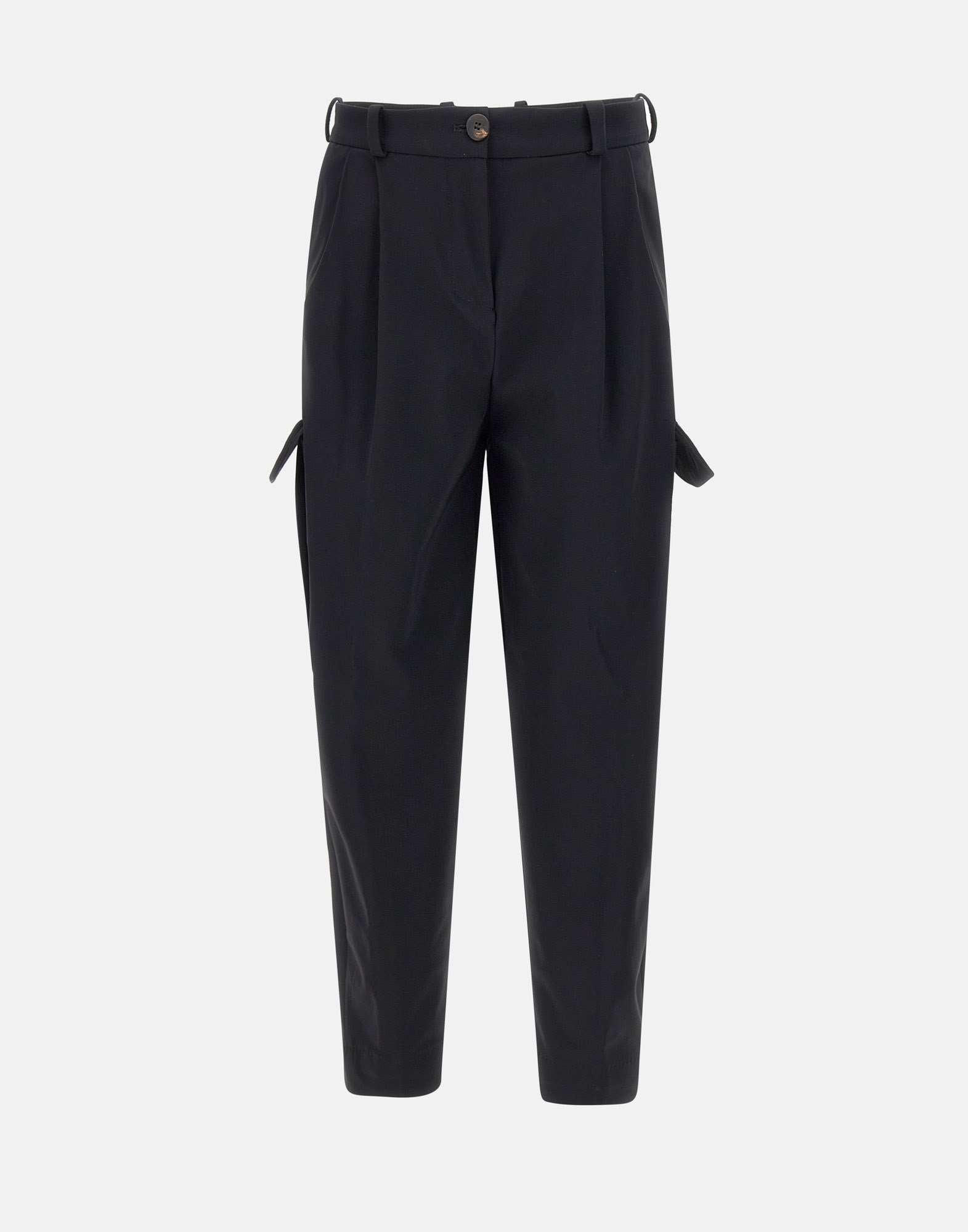 RRD W24705 Woman Black Trousers - Zuklat