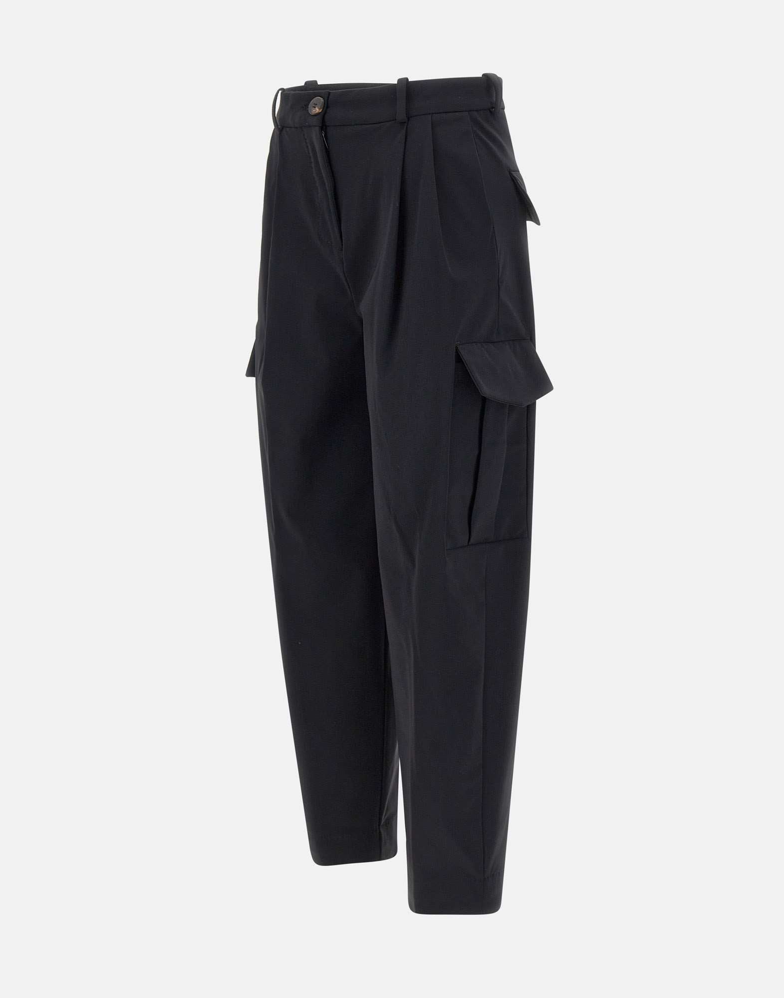 RRD W24705 Woman Black Trousers - Zuklat