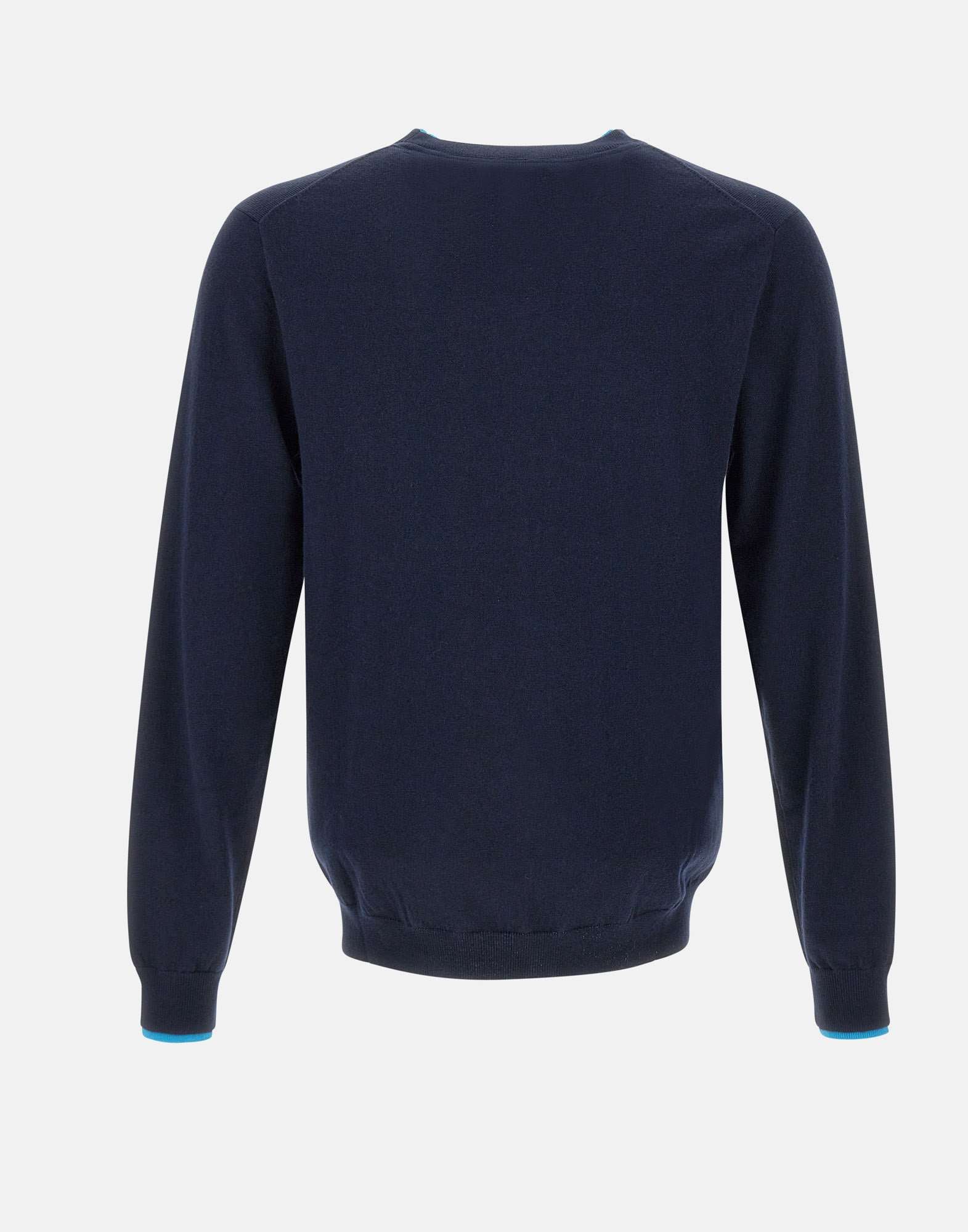 Sun68 K44125 Man Blue Sweaters - Zuklat