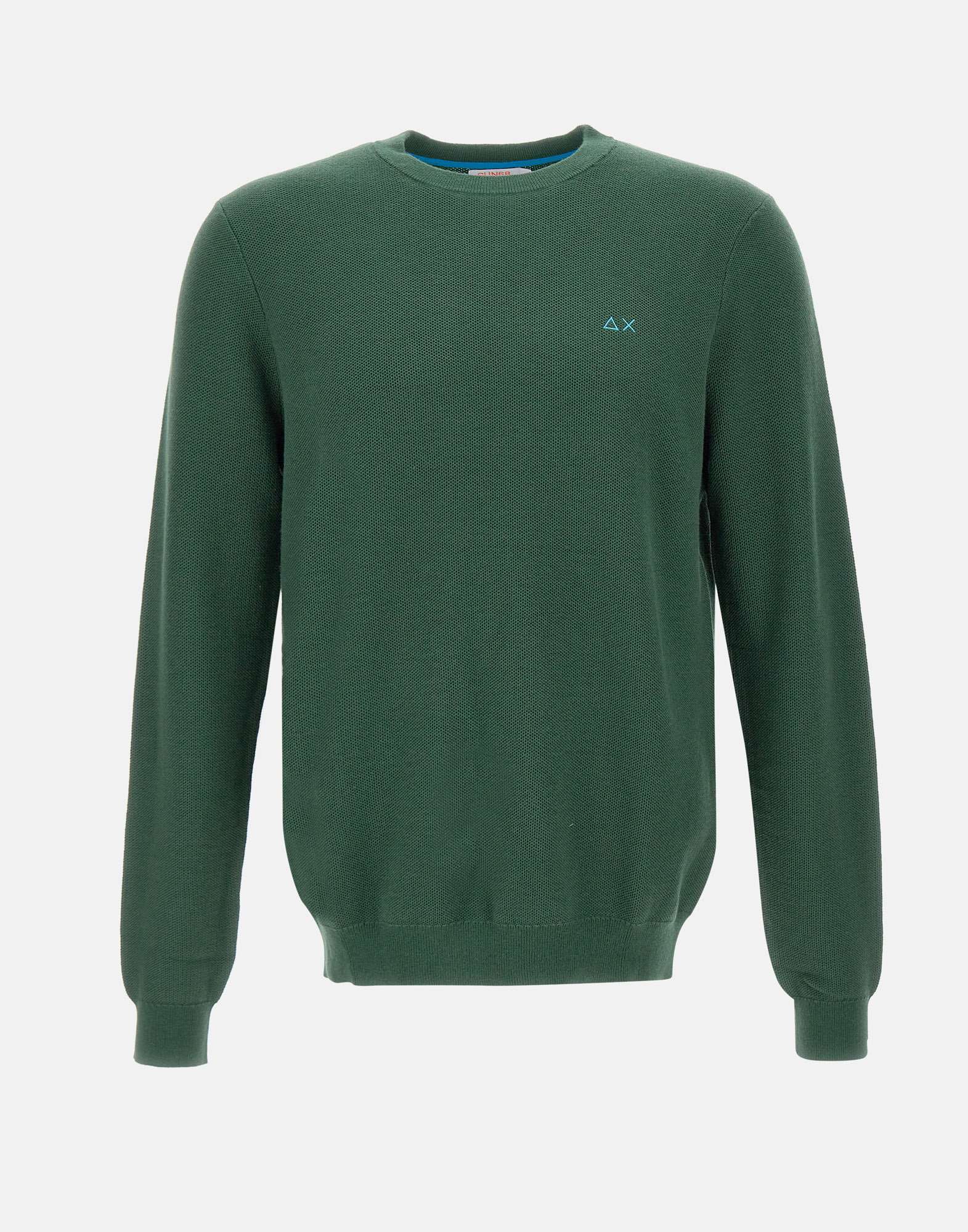 Sun68 K44140 Man Green Sweaters - Zuklat