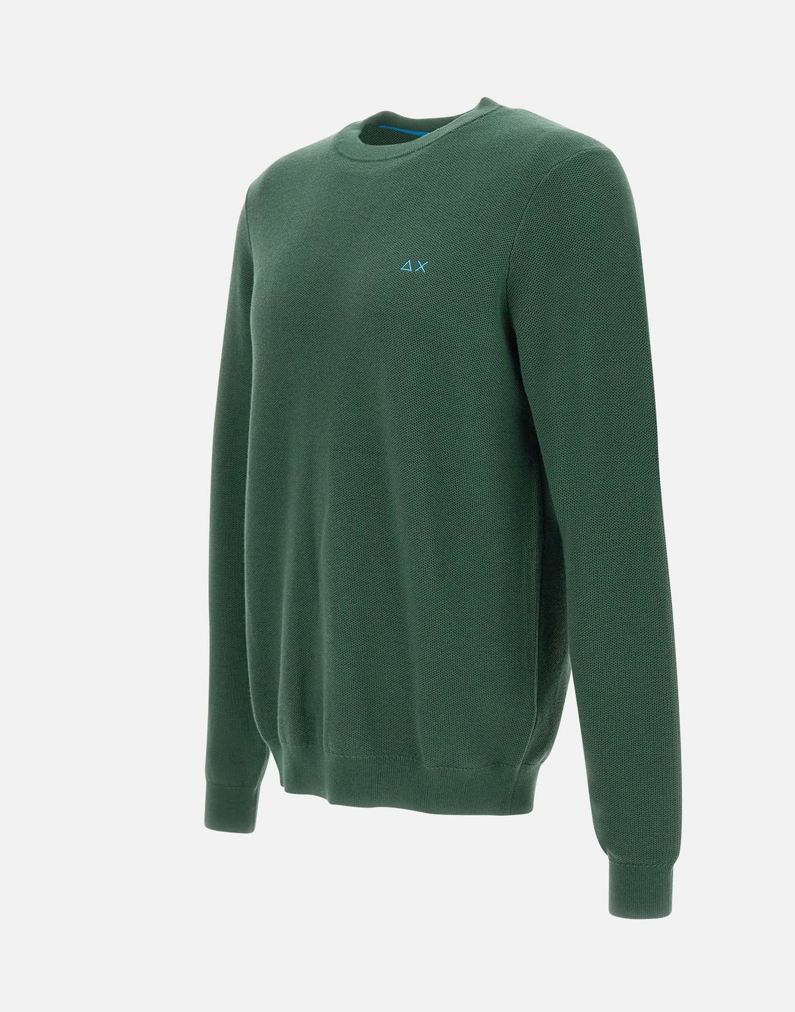 Sun68 K44140 Man Green Sweaters - Zuklat