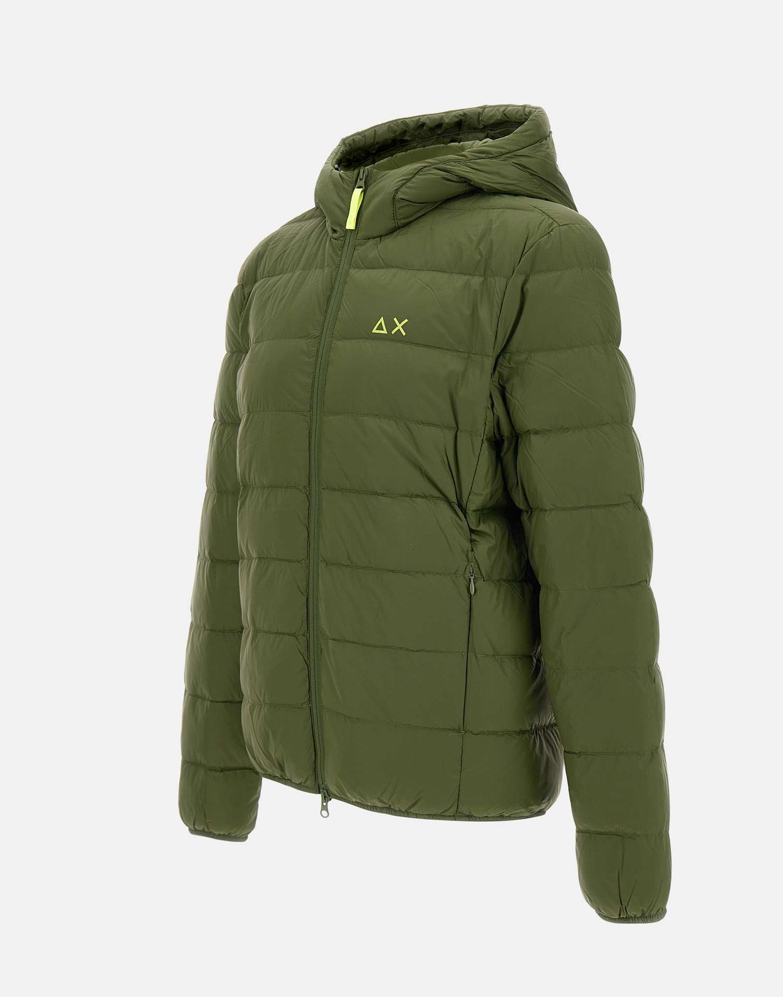 Sun68 R44101 Man Green Coats - Zuklat