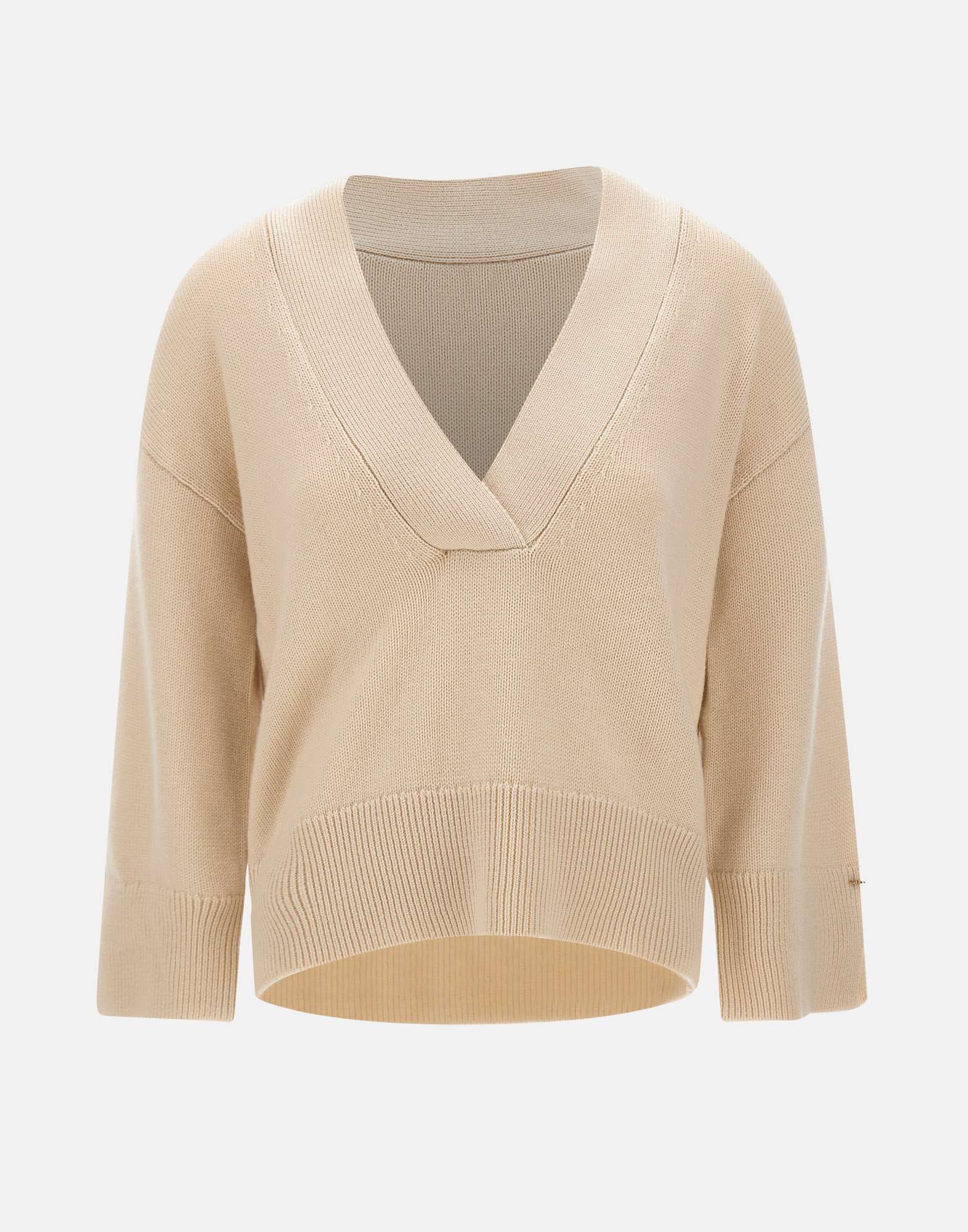 Liu Jo CF4034MA86O Woman Beige Sweaters - Zuklat