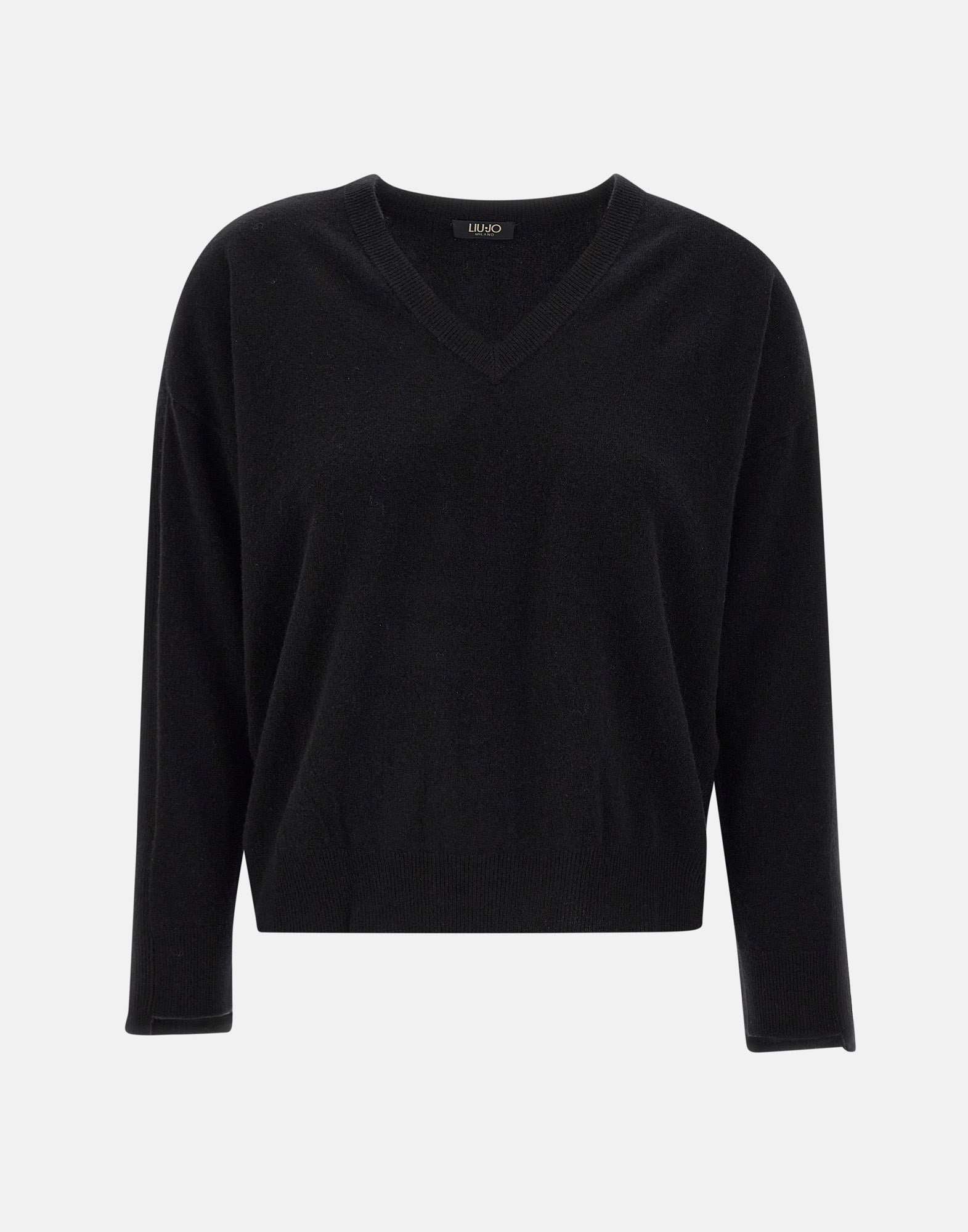 Liu Jo CF4021MS019 Woman Black Sweaters - Zuklat