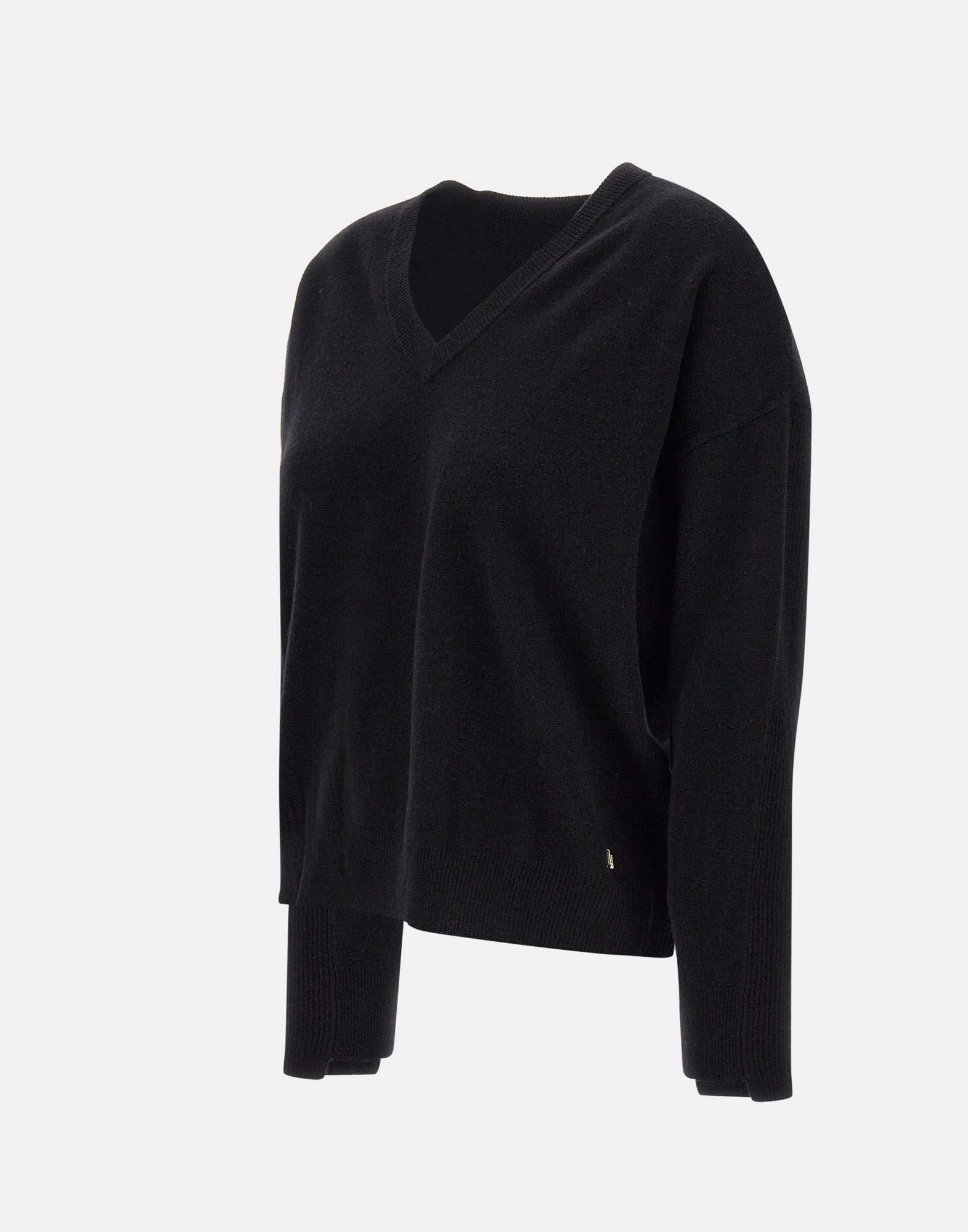 Liu Jo CF4021MS019 Woman Black Sweaters - Zuklat