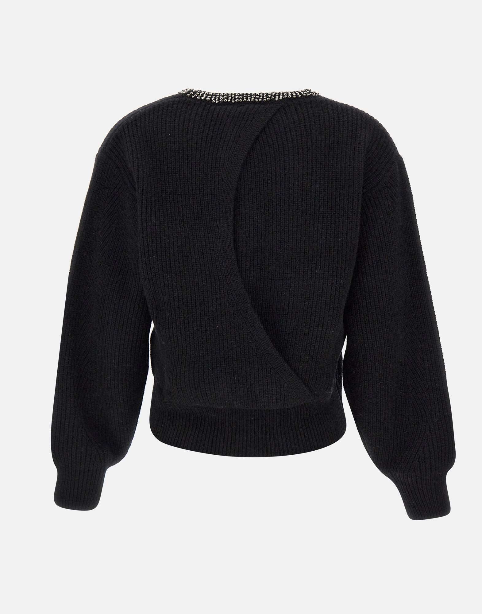 Liu Jo CF4027MS009 Woman Black Sweaters - Zuklat