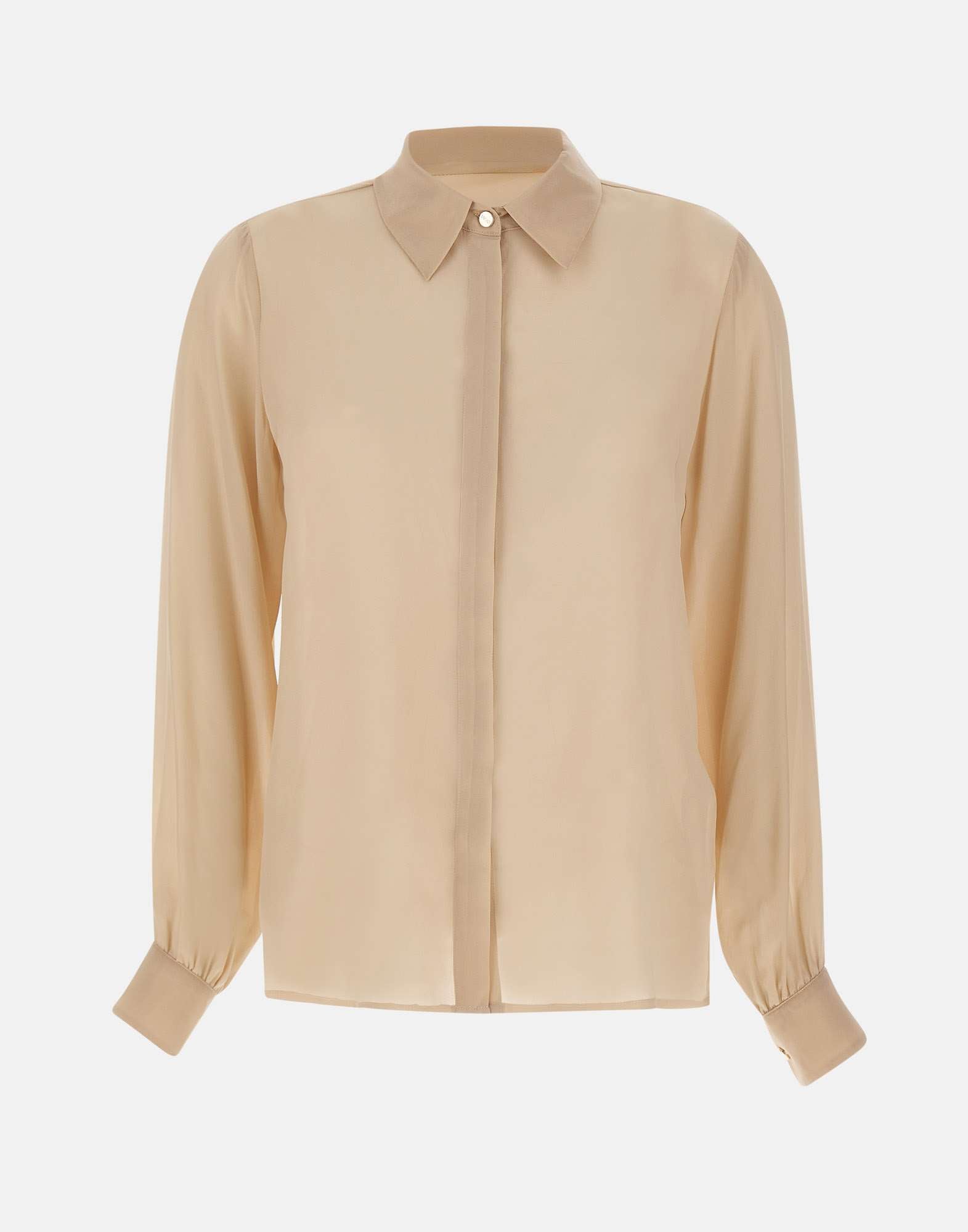 Liu Jo CF4098T5853 Woman Beige Shirts - Zuklat