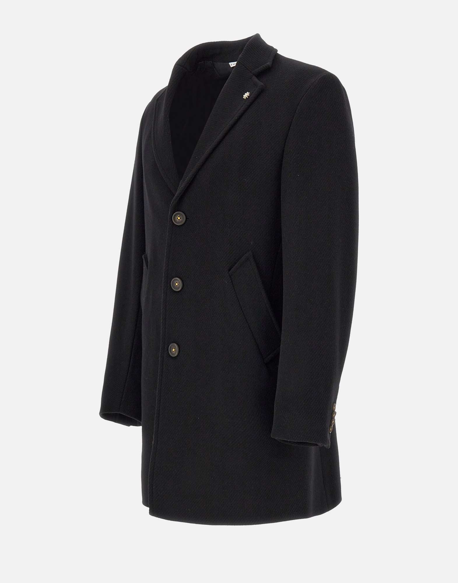 Manuel Ritz 3732C4448C Man Black Coats - Zuklat