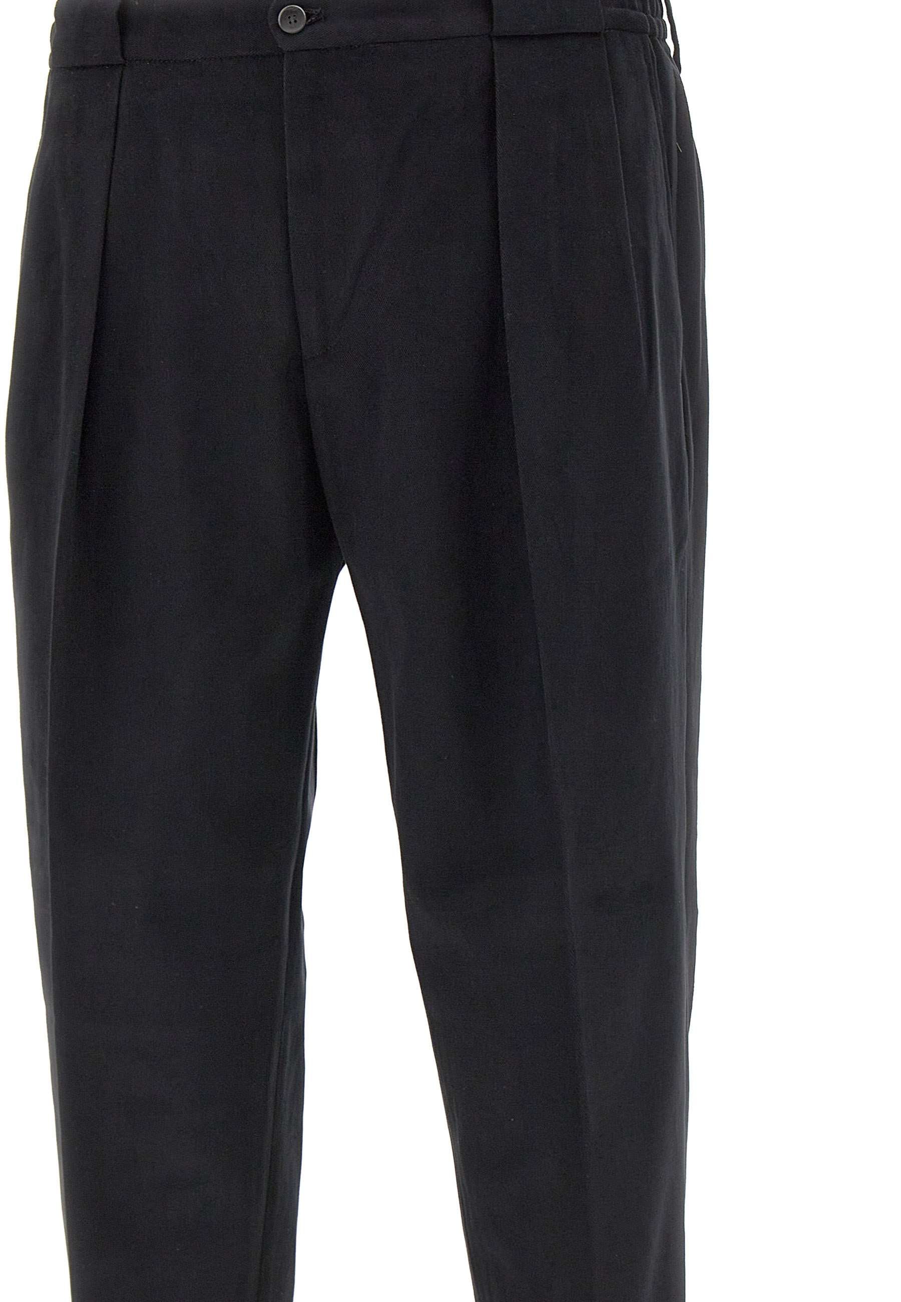 Briglia PORTOBELLO Man Black Trousers - Zuklat