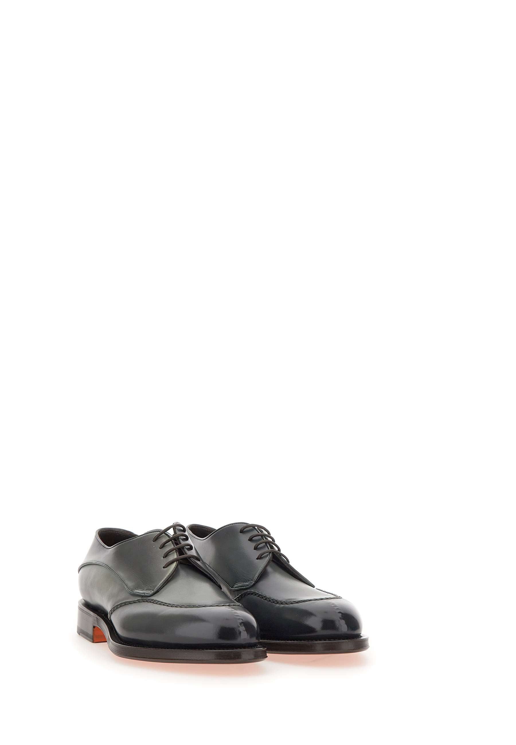 Santoni MCCO18554MD3HFUL Man Green Flat shoes - Zuklat