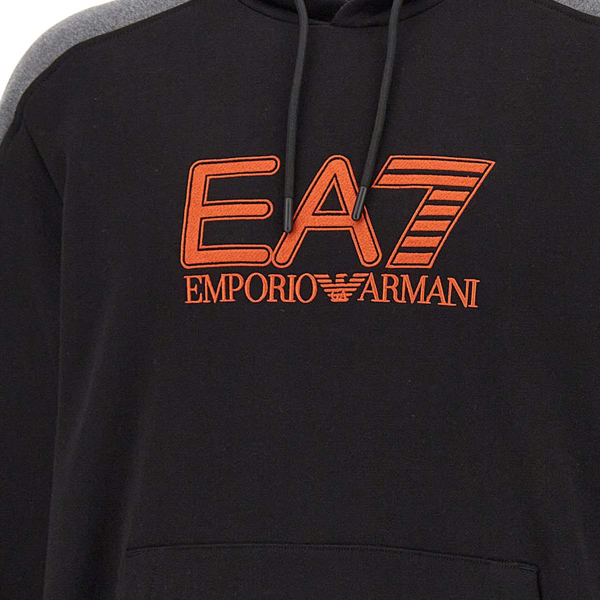 EA7 6DPM10 Man Black Sweaters - Zuklat