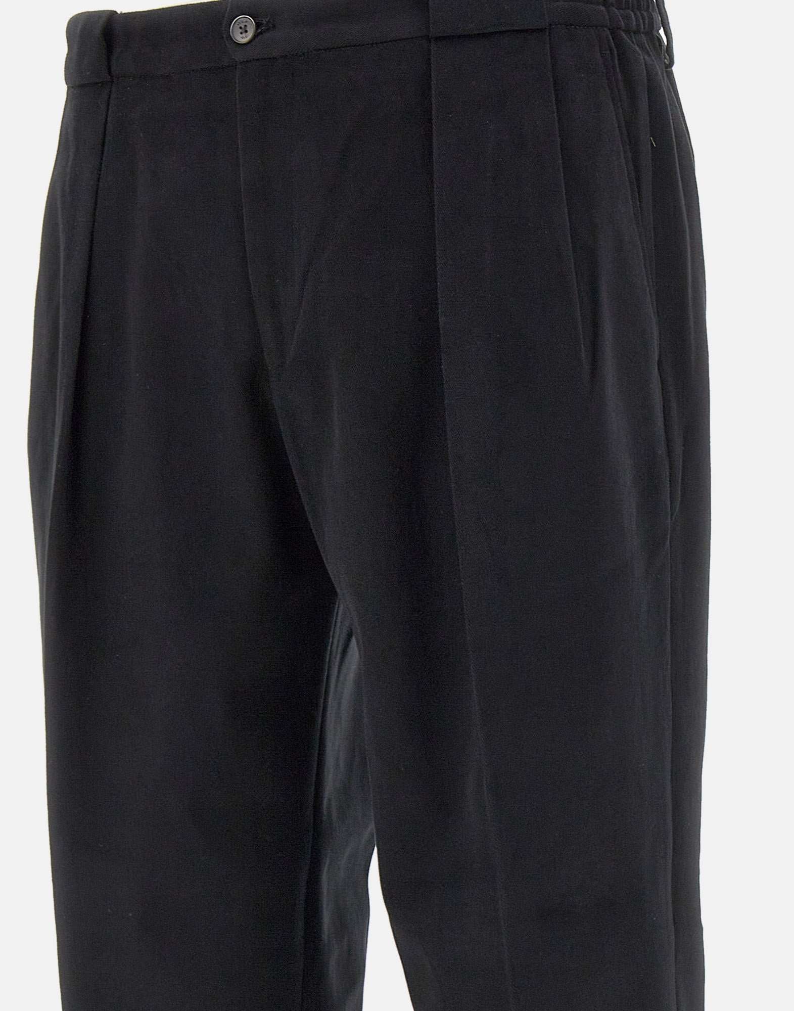 Briglia PORTOBELLO Man Black Trousers - Zuklat