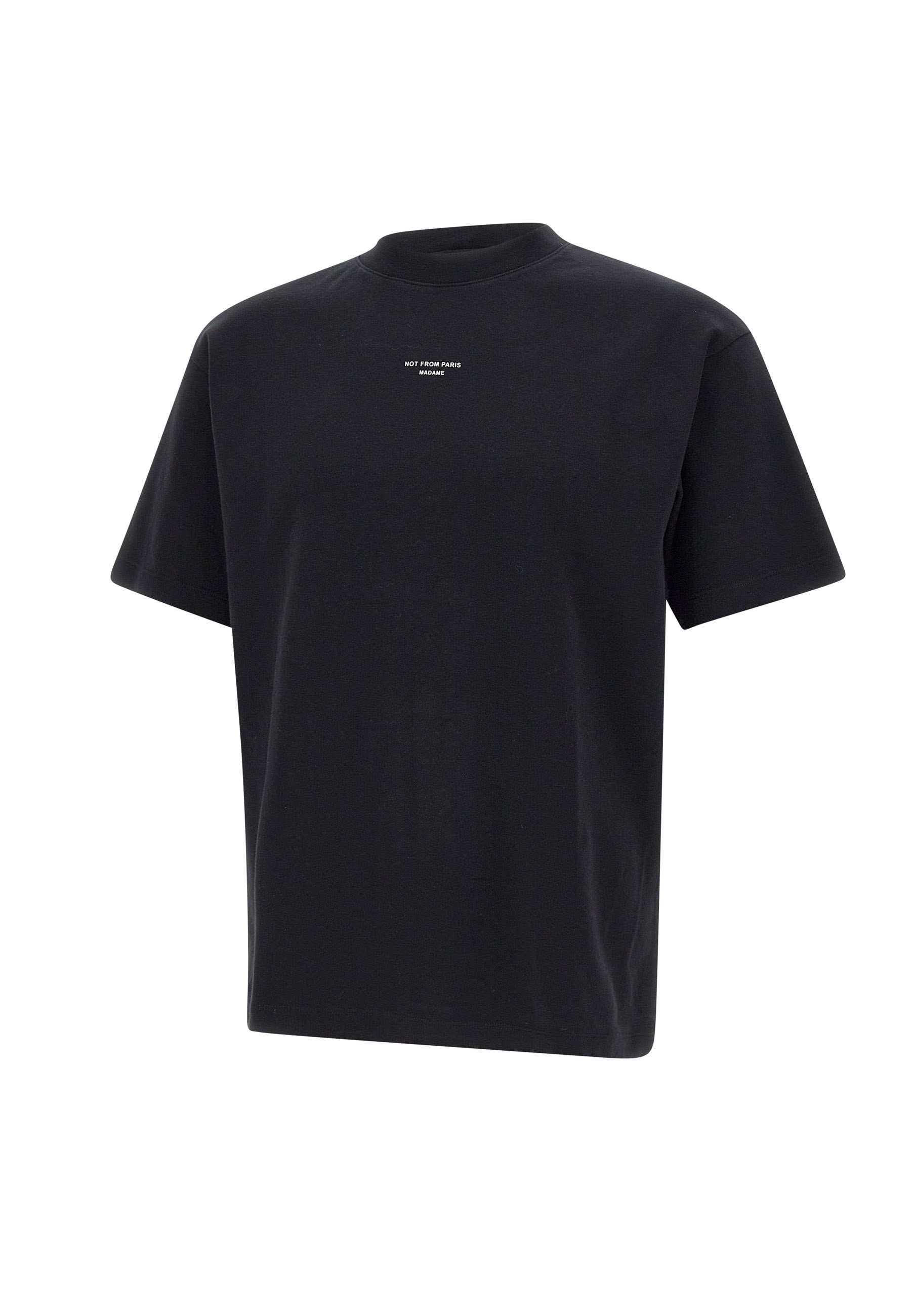 DROLE DE MONSIEUR TS2022 Man Black T-shirts and Polos - Zuklat