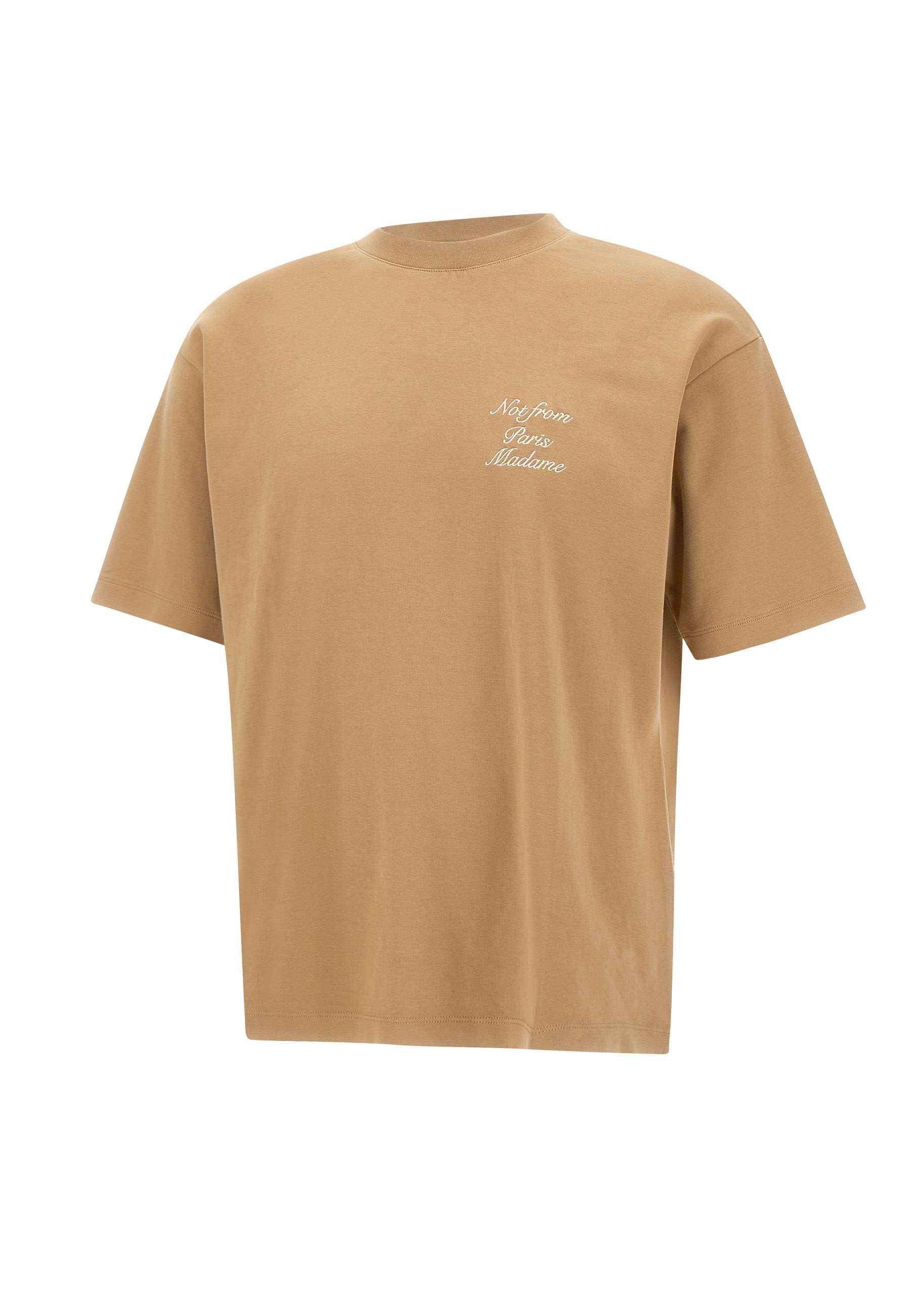 DROLE DE MONSIEUR TS209 Man Brown T-shirts and Polos - Zuklat