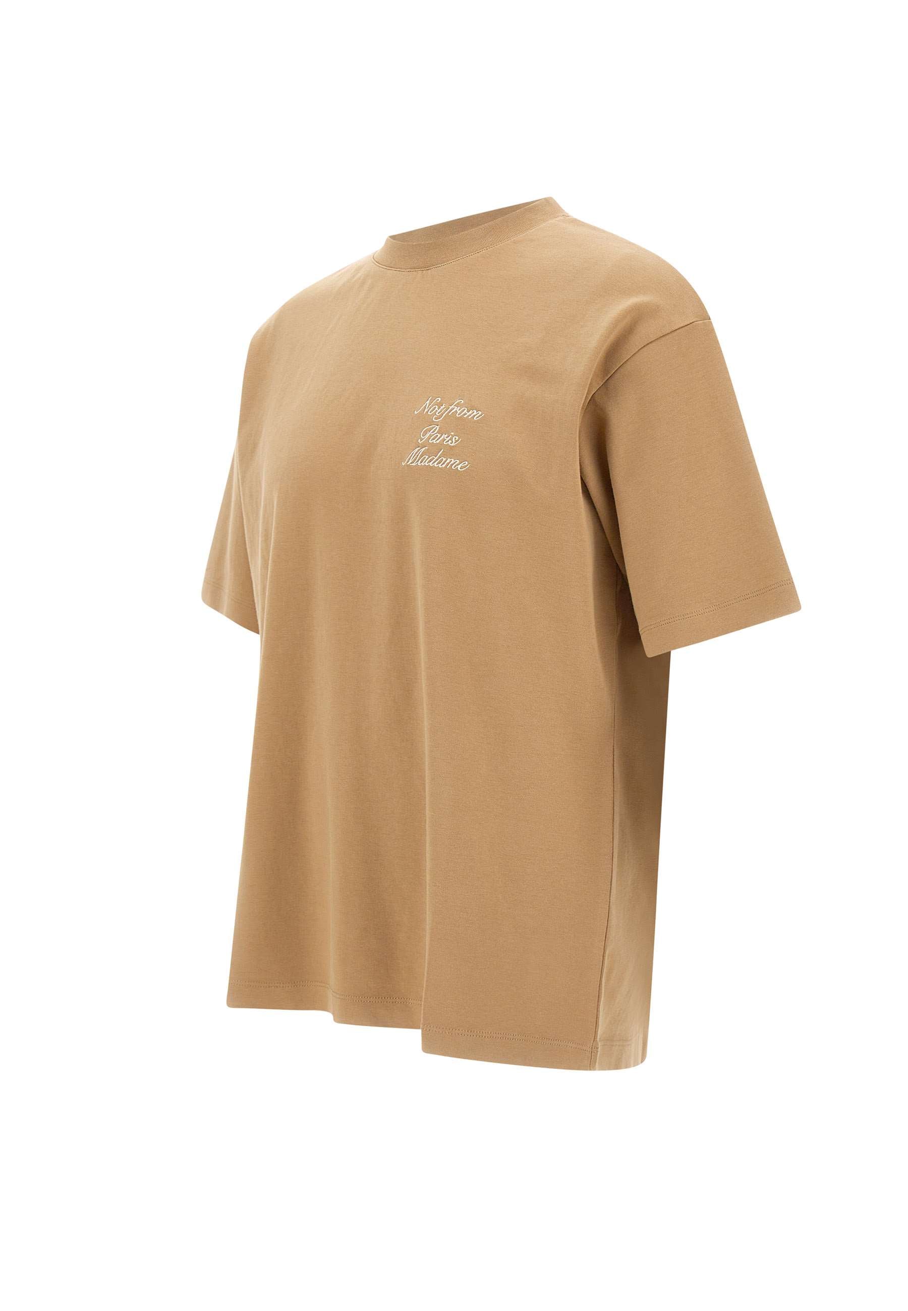 DROLE DE MONSIEUR TS209 Man Brown T-shirts and Polos - Zuklat