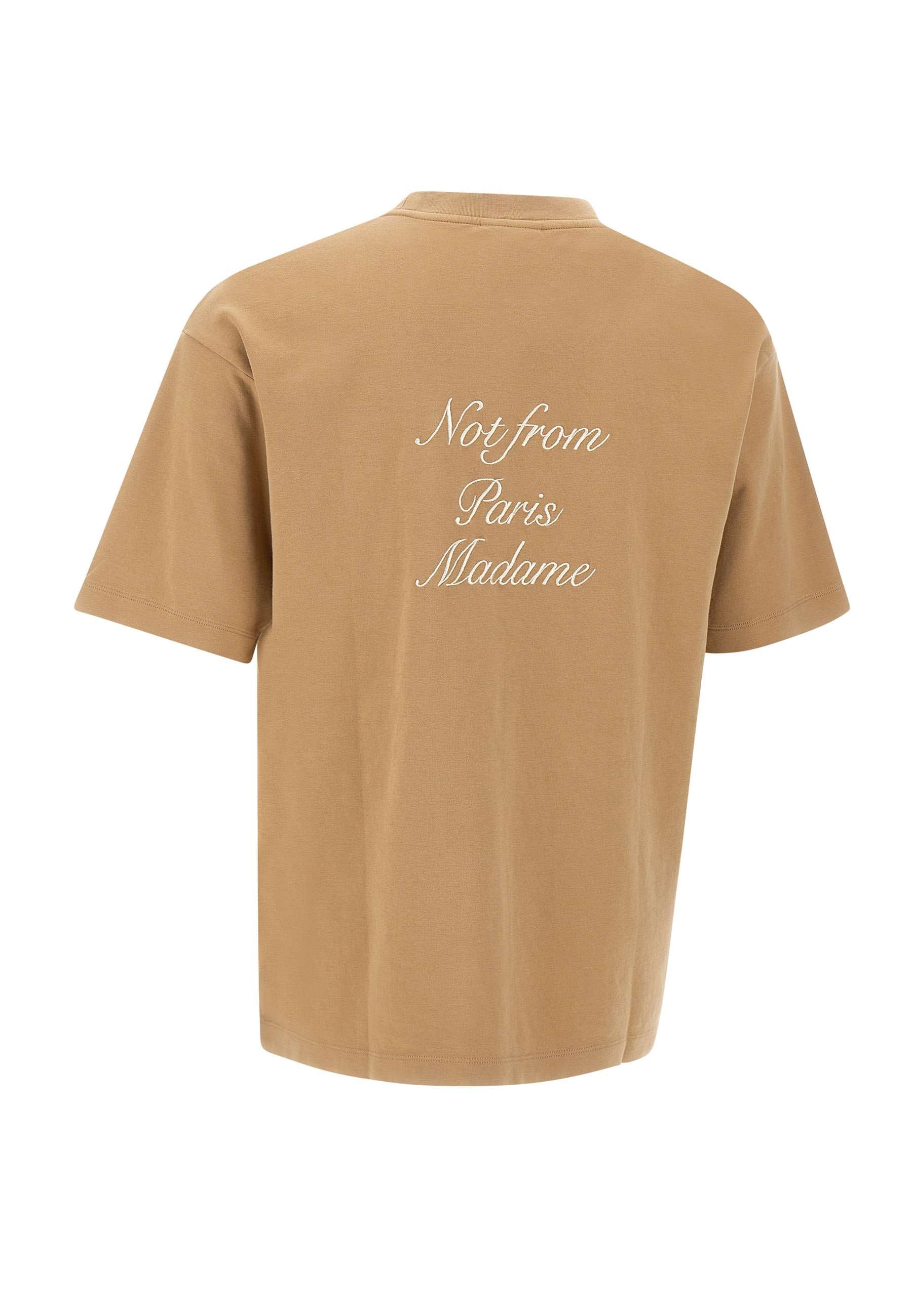 DROLE DE MONSIEUR TS209 Man Brown T-shirts and Polos - Zuklat