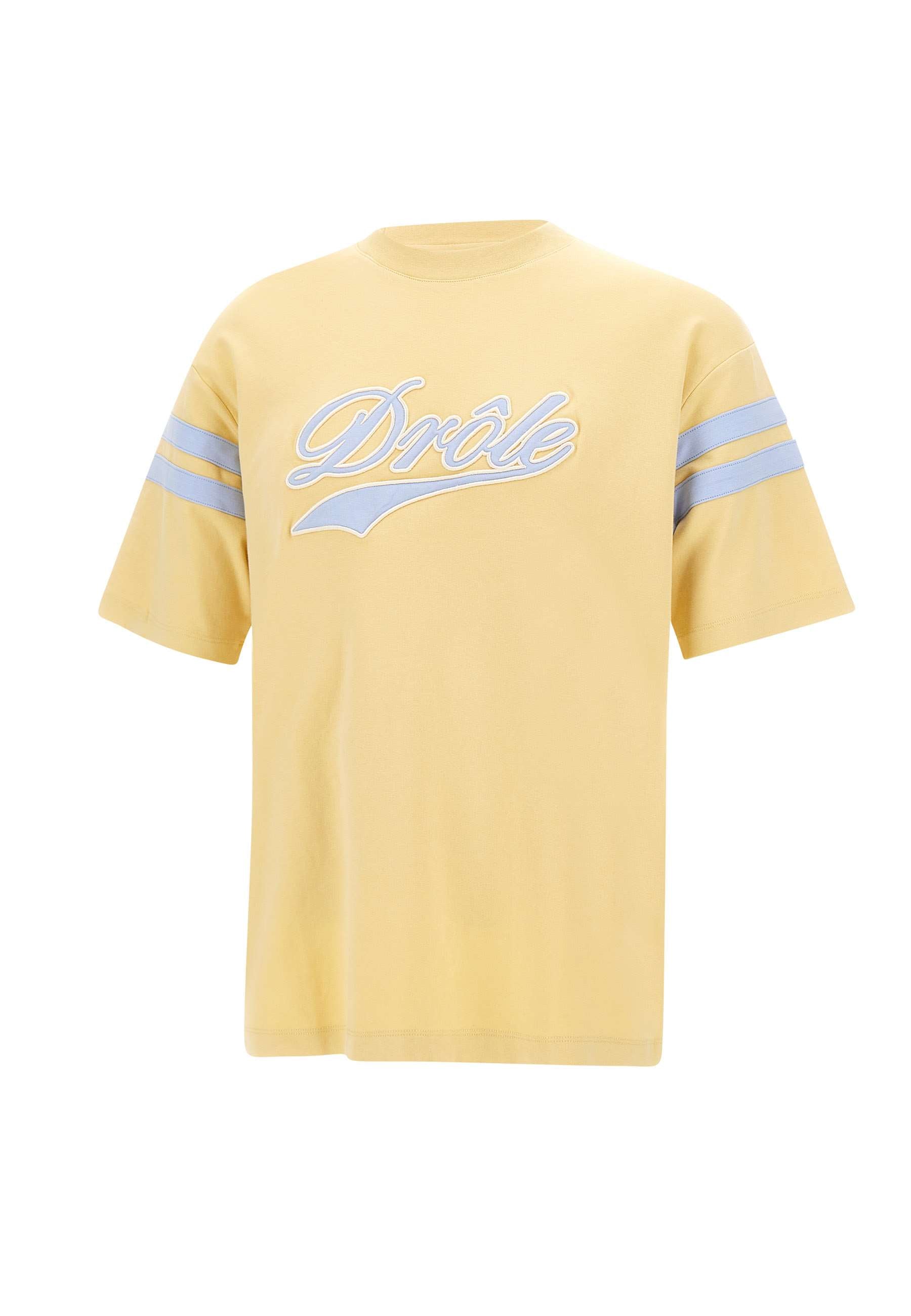 DROLE DE MONSIEUR TS215 Man Yellow T-shirts and Polos - Zuklat