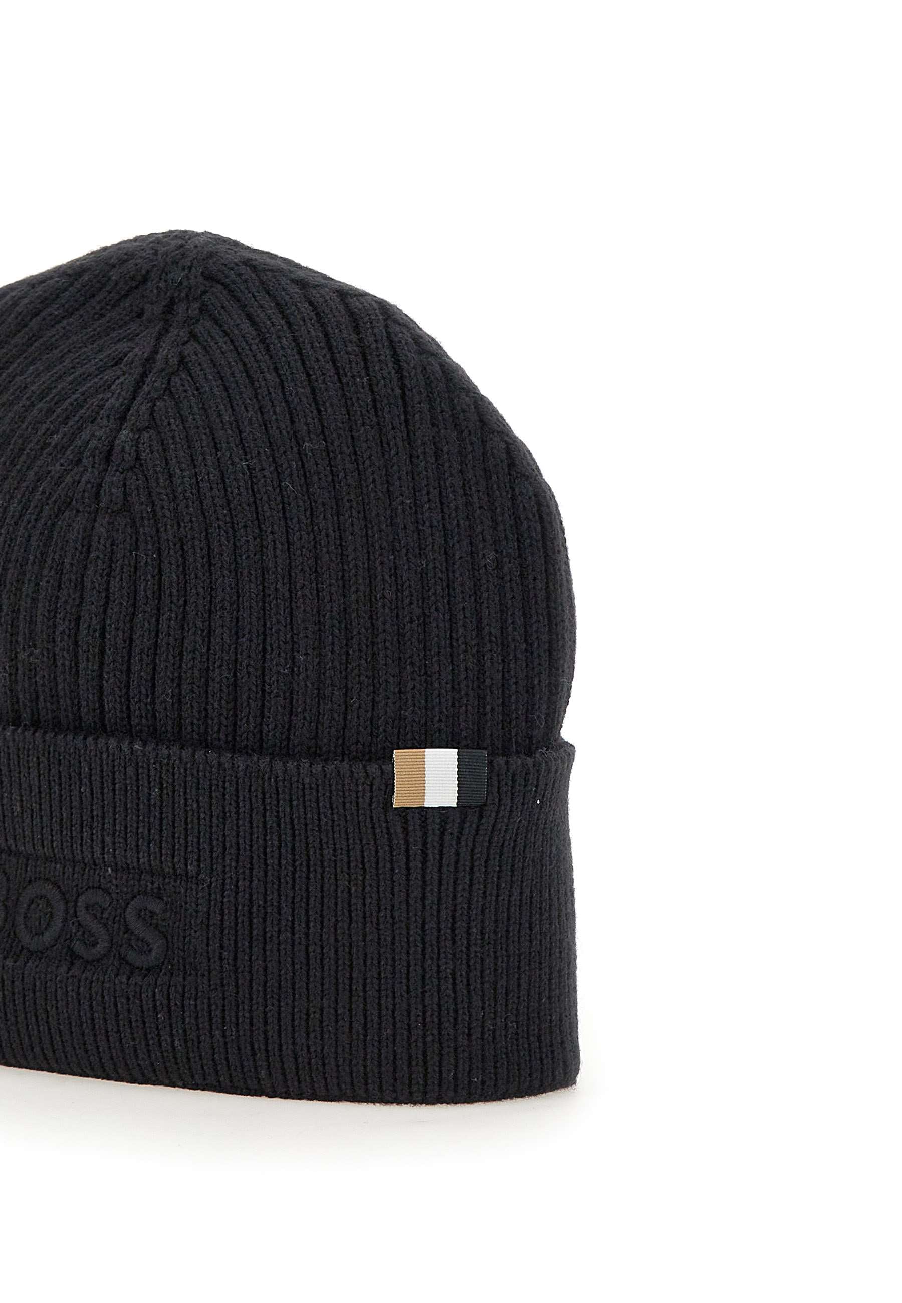 BOSS 50522427 Man Black Hats - Zuklat