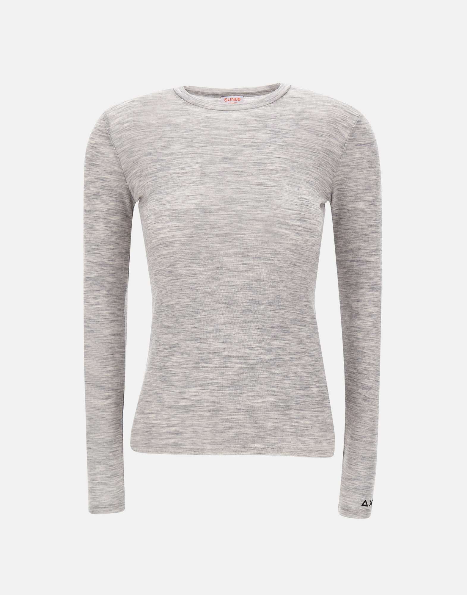 Sun68 T44220 Woman Grey Sweaters - Zuklat