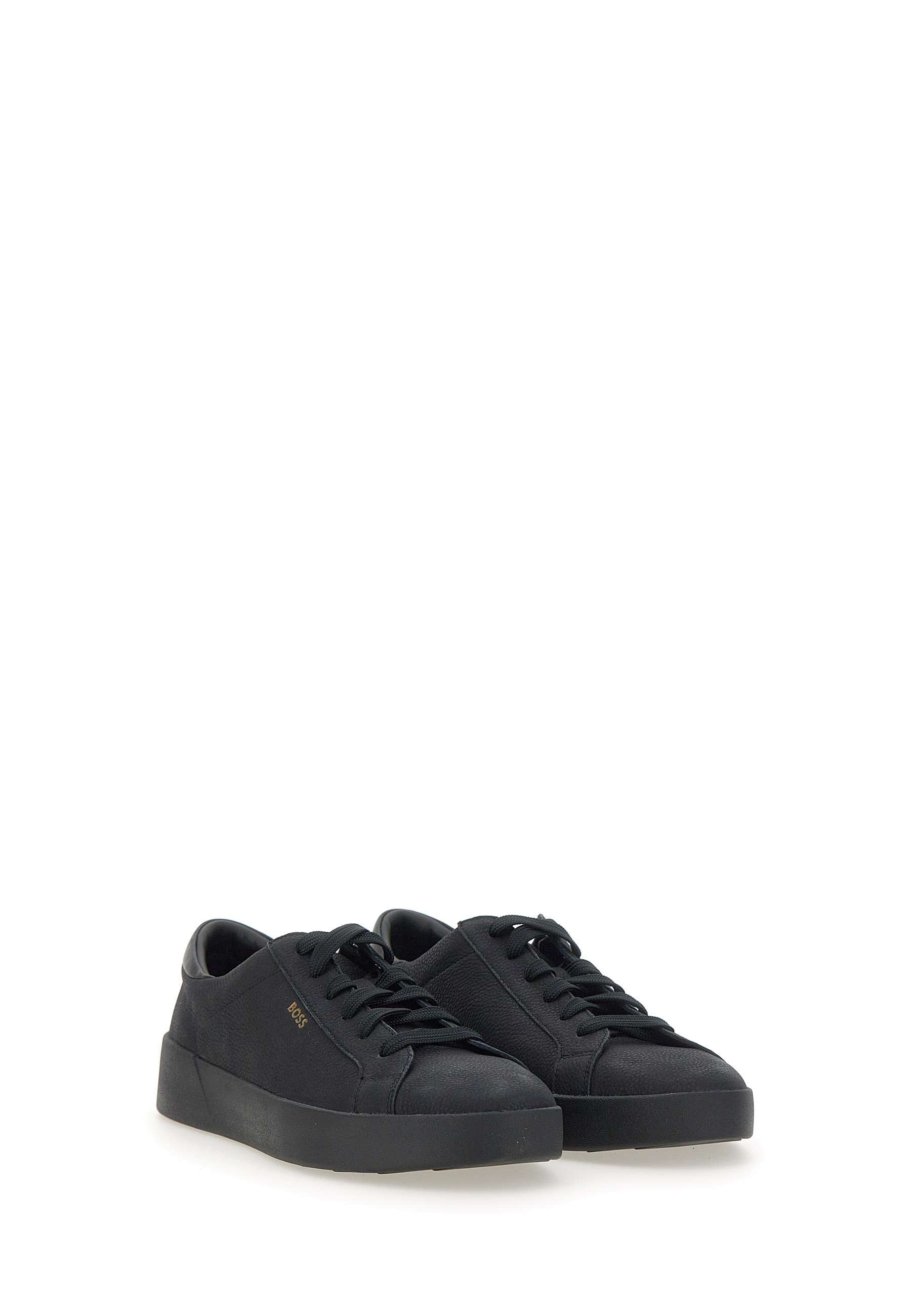 BOSS 50529509 Man Black Sneakers - Zuklat