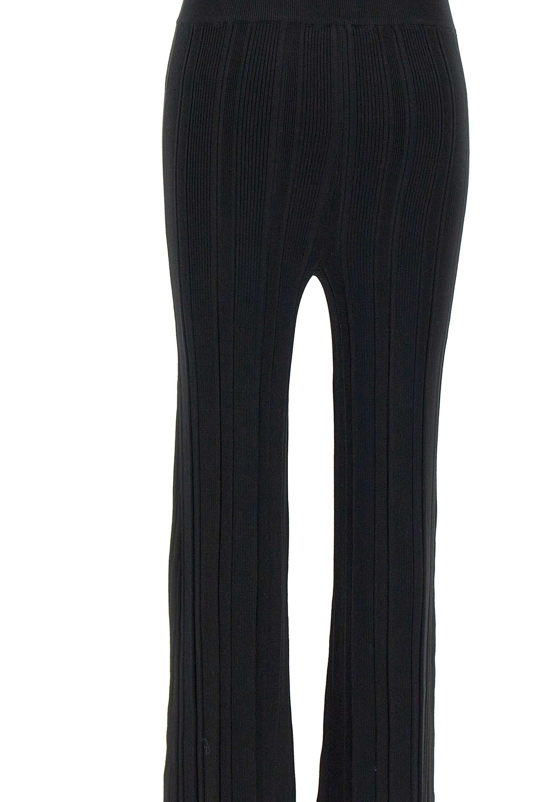 REMAIN 502496100 Woman Black Trousers - Zuklat