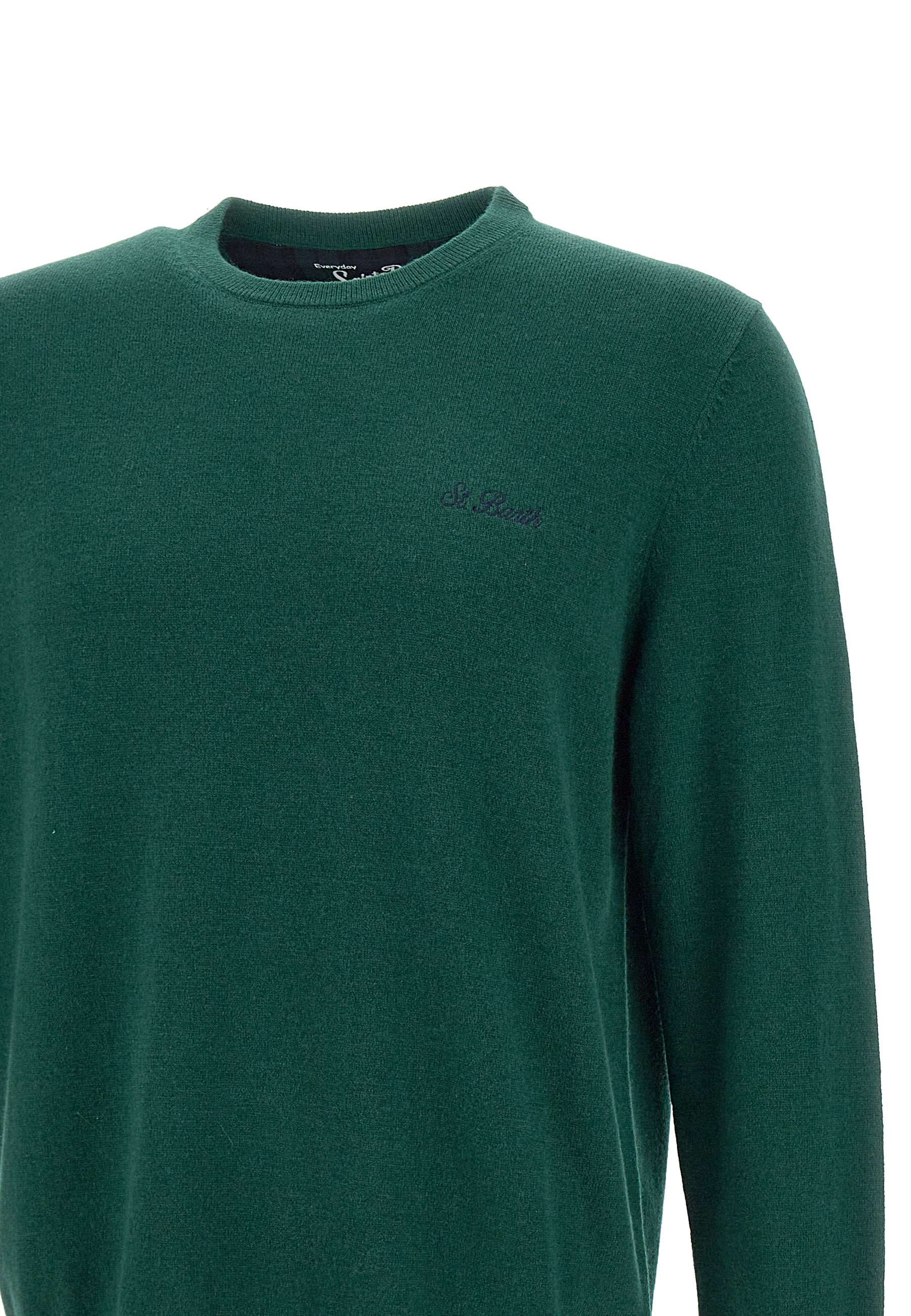 MC2 Saint Barth REGE003 Man Green Sweaters - Zuklat