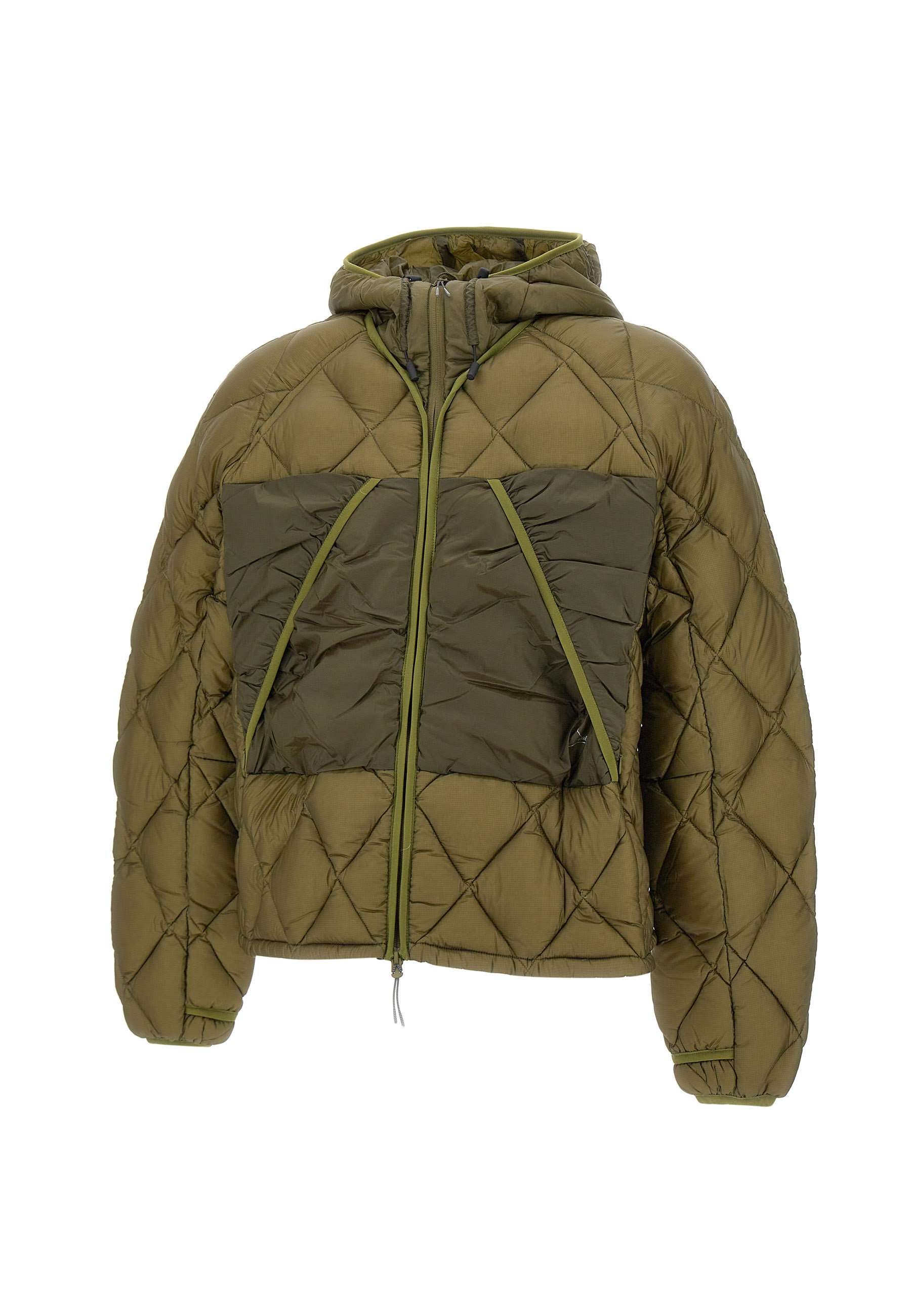 Roa RBMW053FA35 Unisex Green Coats - Zuklat