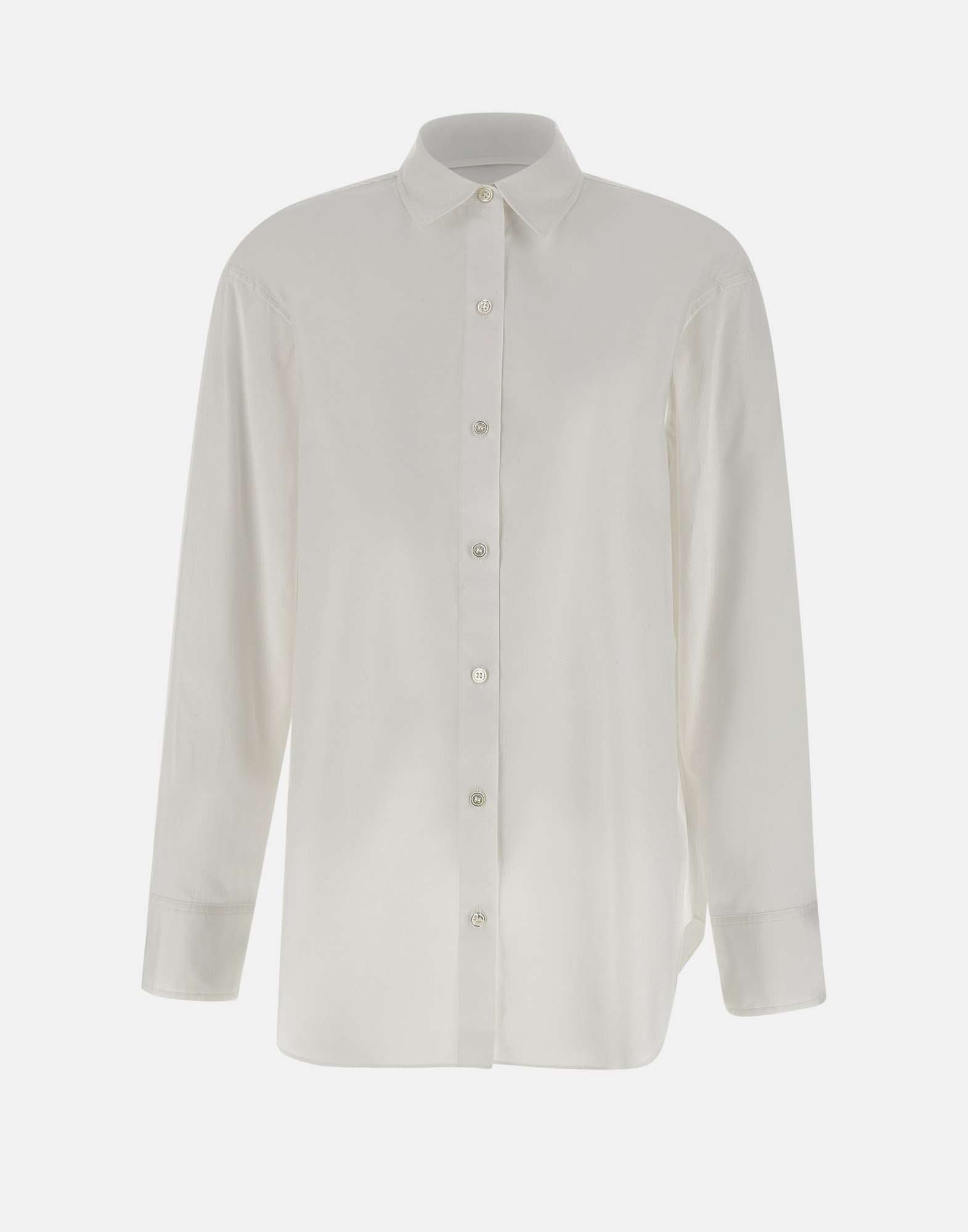 Theory O0104535 Woman White Shirts - Zuklat