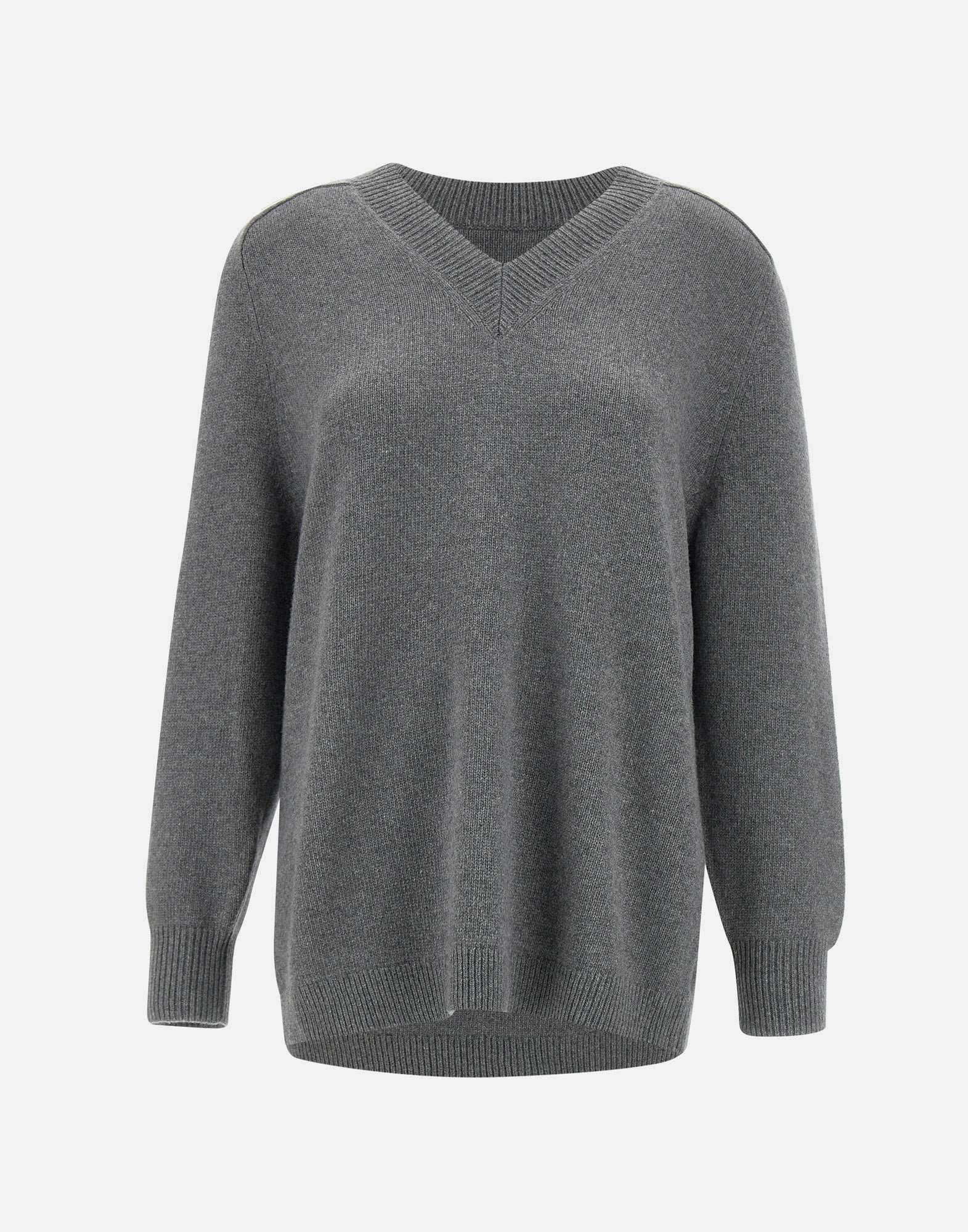 Theory O0911717 Woman Grey Sweaters - Zuklat