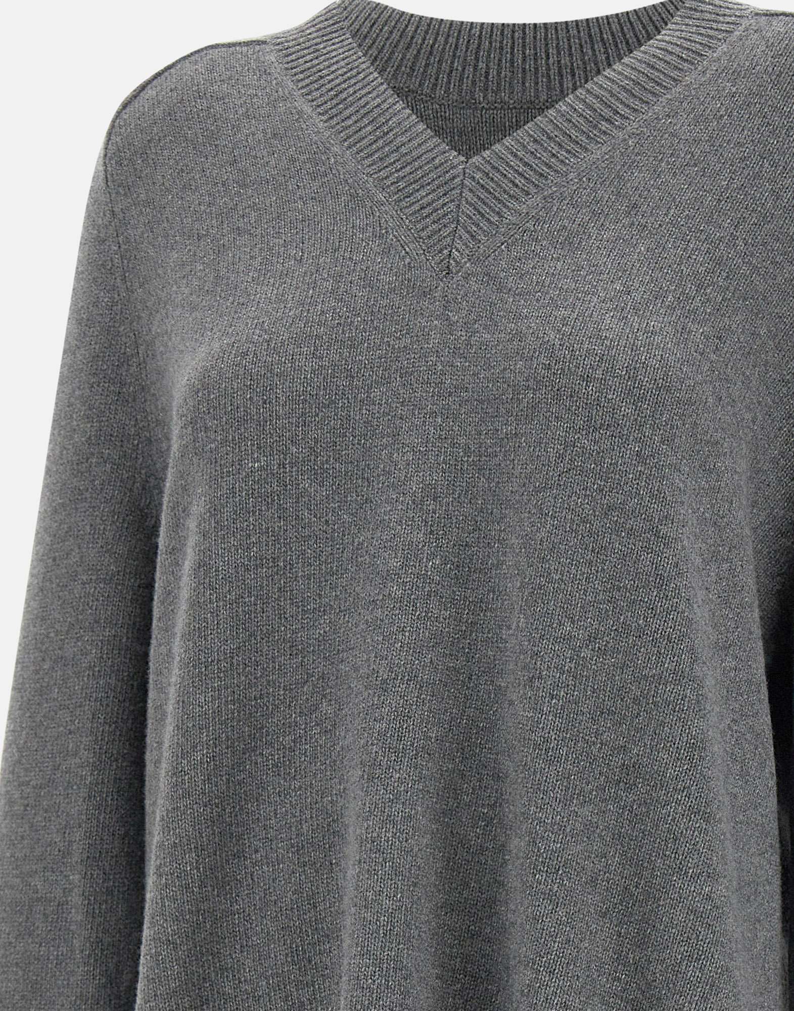 Theory O0911717 Woman Grey Sweaters - Zuklat