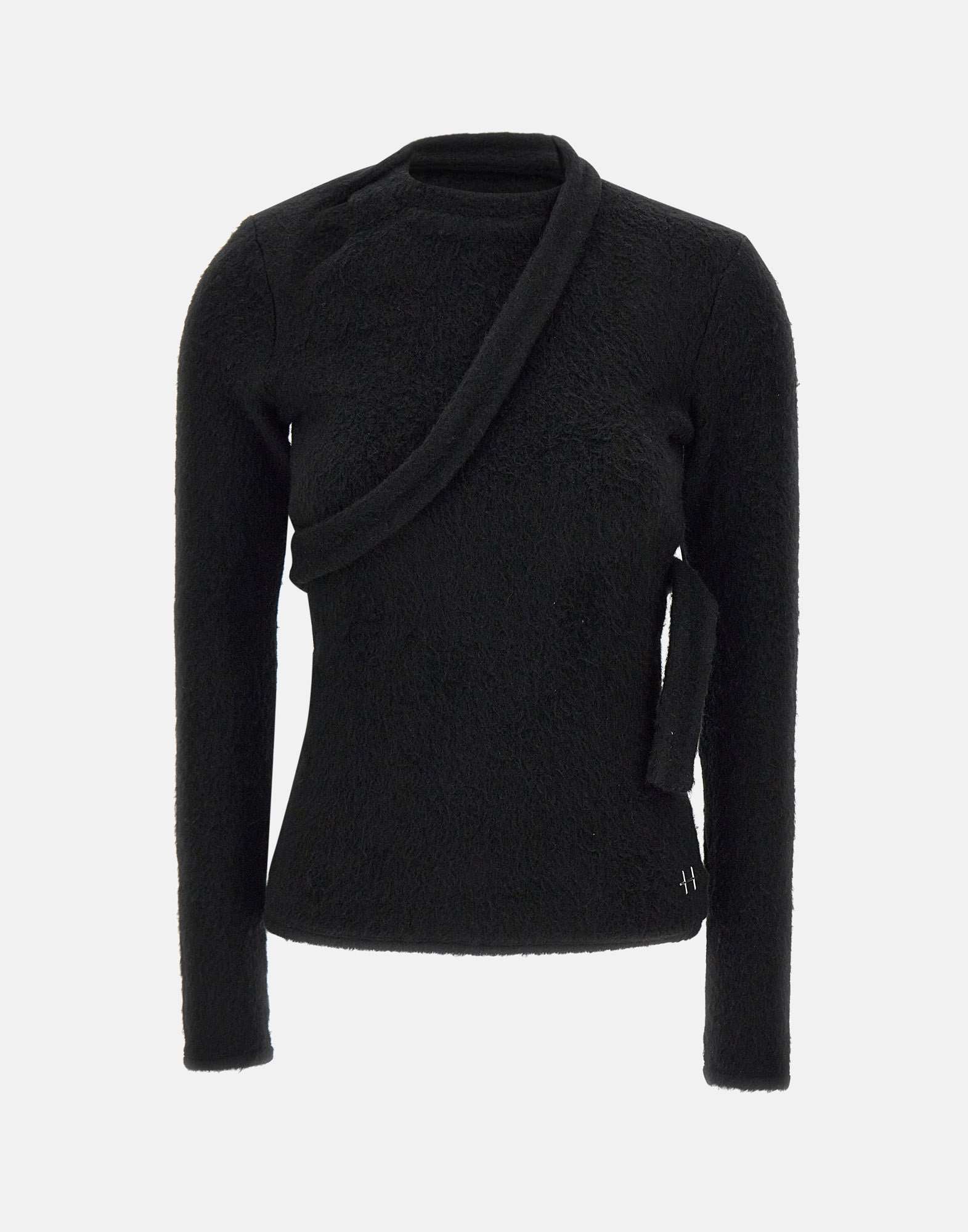 Heliot Emil 07065 Woman Black Sweaters - Zuklat