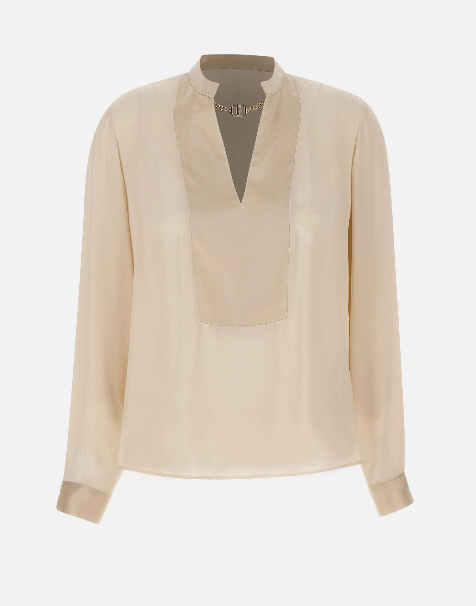 Liu Jo CF4153T2578 Woman Beige Shirts - Zuklat