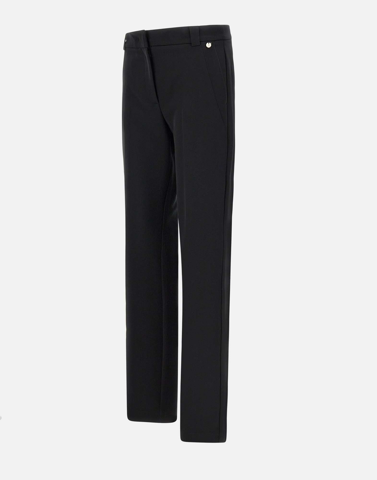 Liu Jo CF4475T2200 Woman Black Trousers - Zuklat