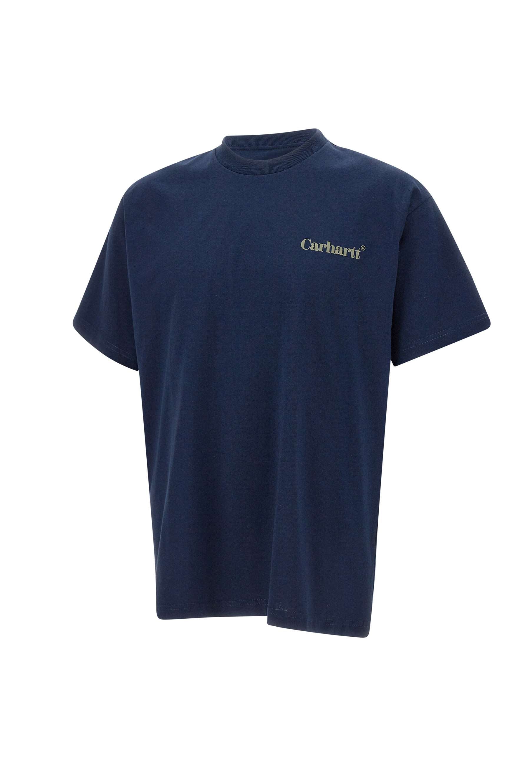 Carhartt WIP I033967 Man BLUE T-shirts and Polos - Zuklat