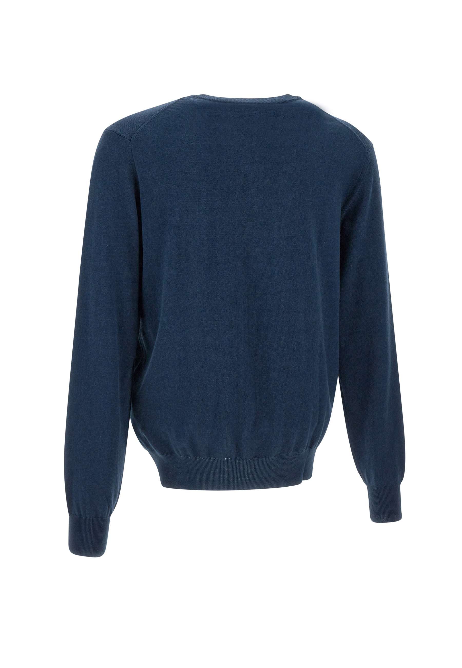 La Martina ZMS001 Man Blue Sweaters - Zuklat