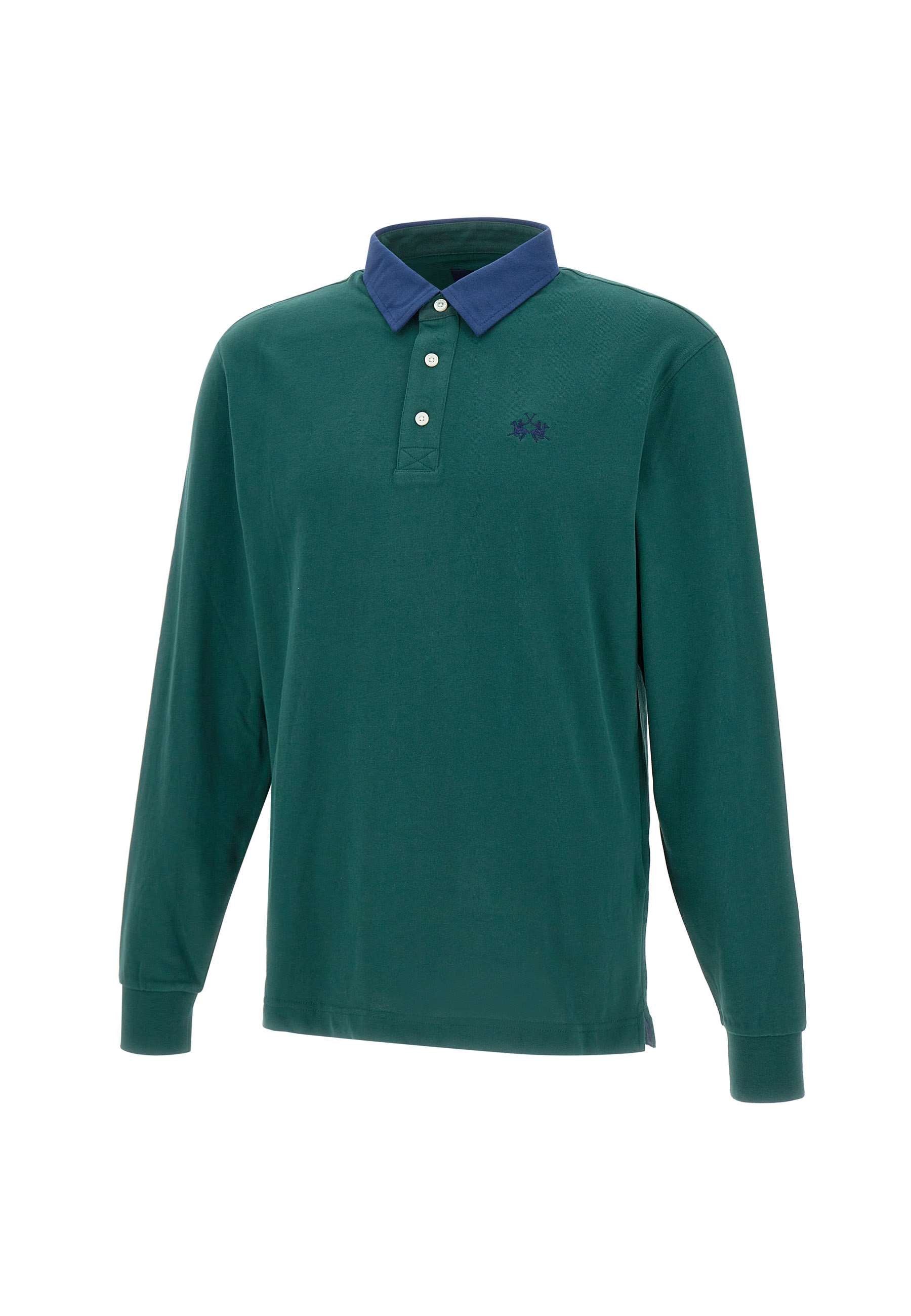 La Martina ZMP007 Man Green T-shirts and Polos - Zuklat