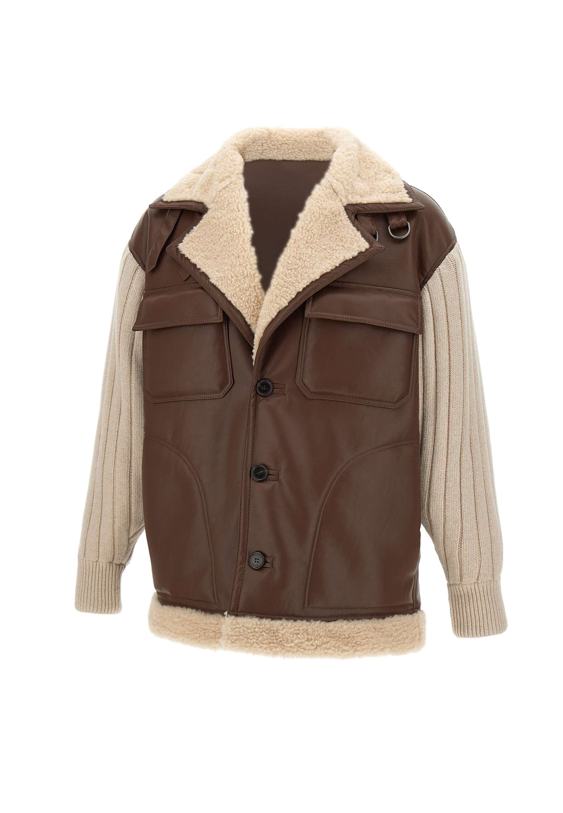 Iceberg O030 Man Brown Jackets - Zuklat