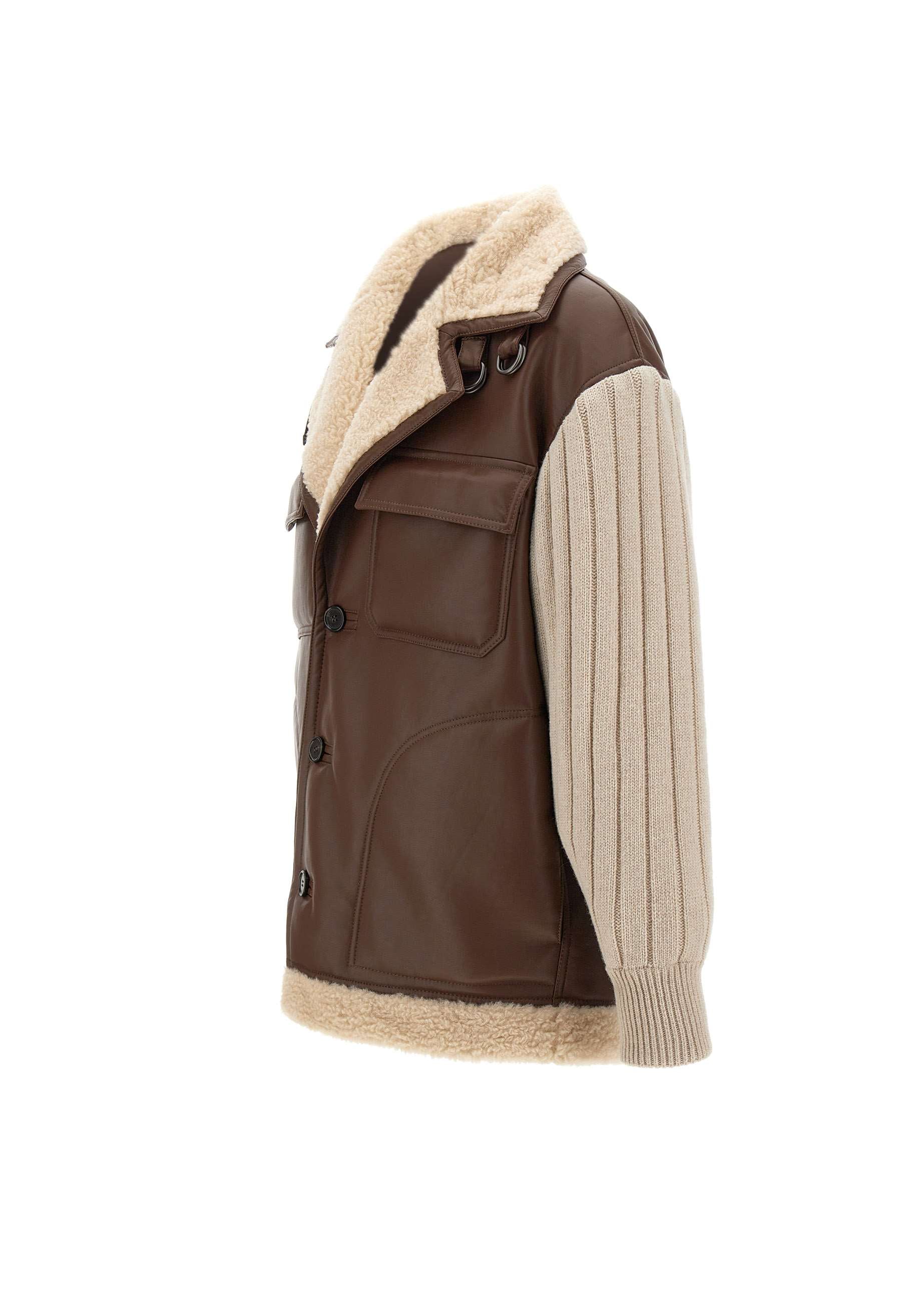 Iceberg O030 Man Brown Jackets - Zuklat