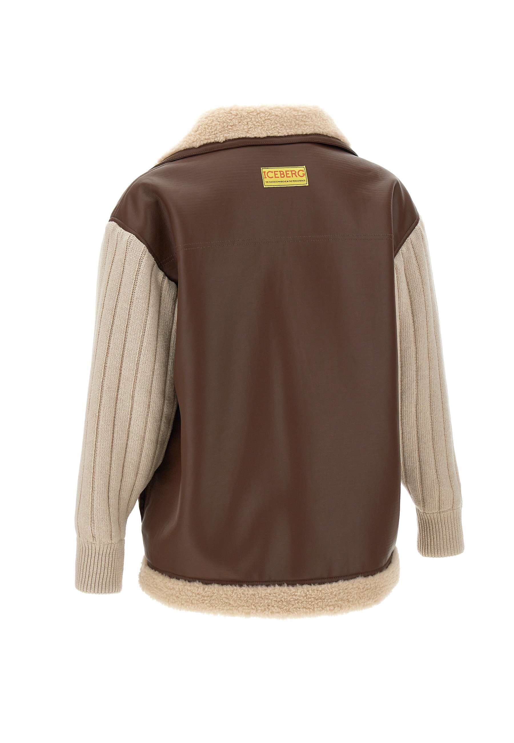 Iceberg O030 Man Brown Jackets - Zuklat