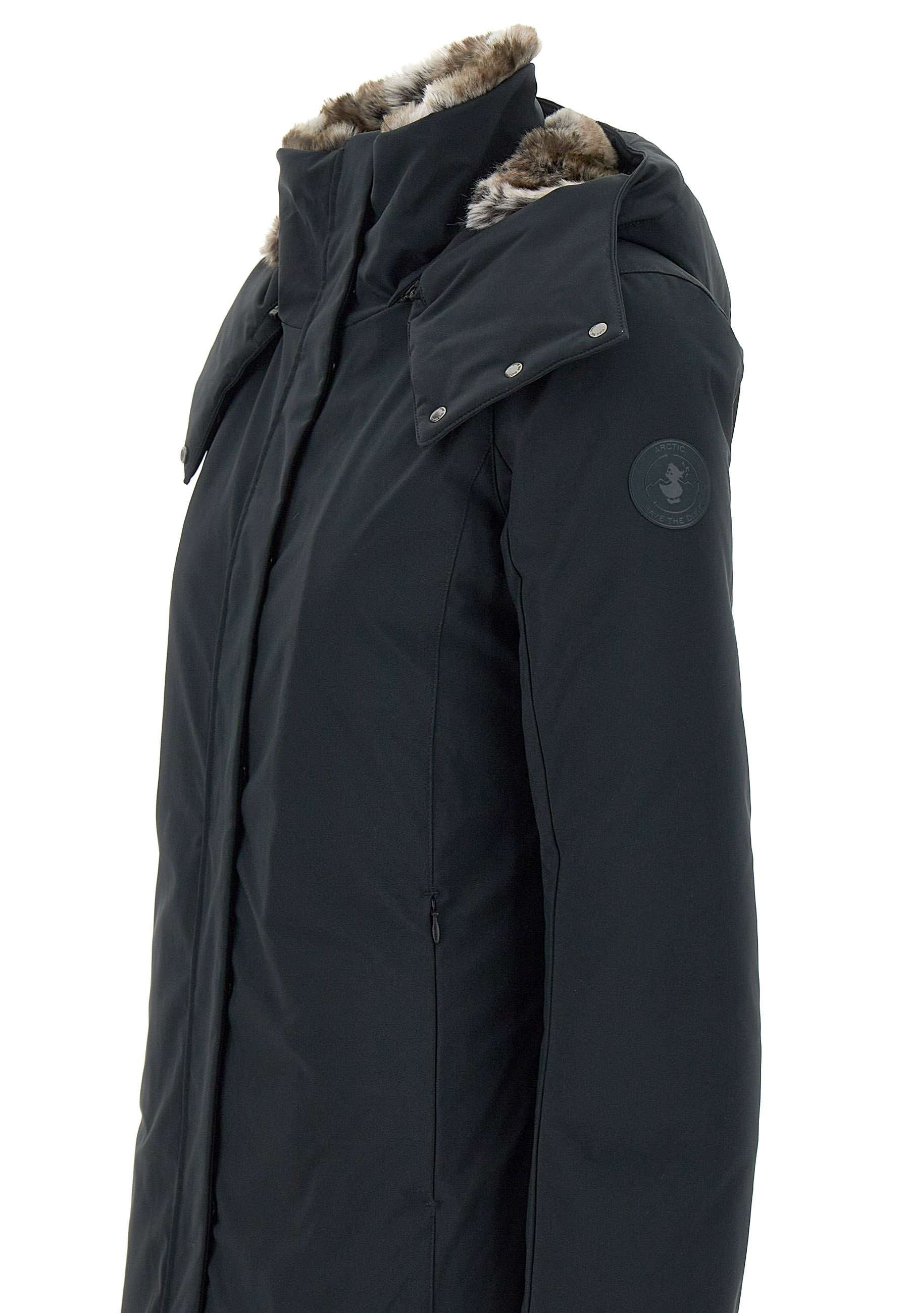 Save The Duck P42800W Woman Black Coats - Zuklat