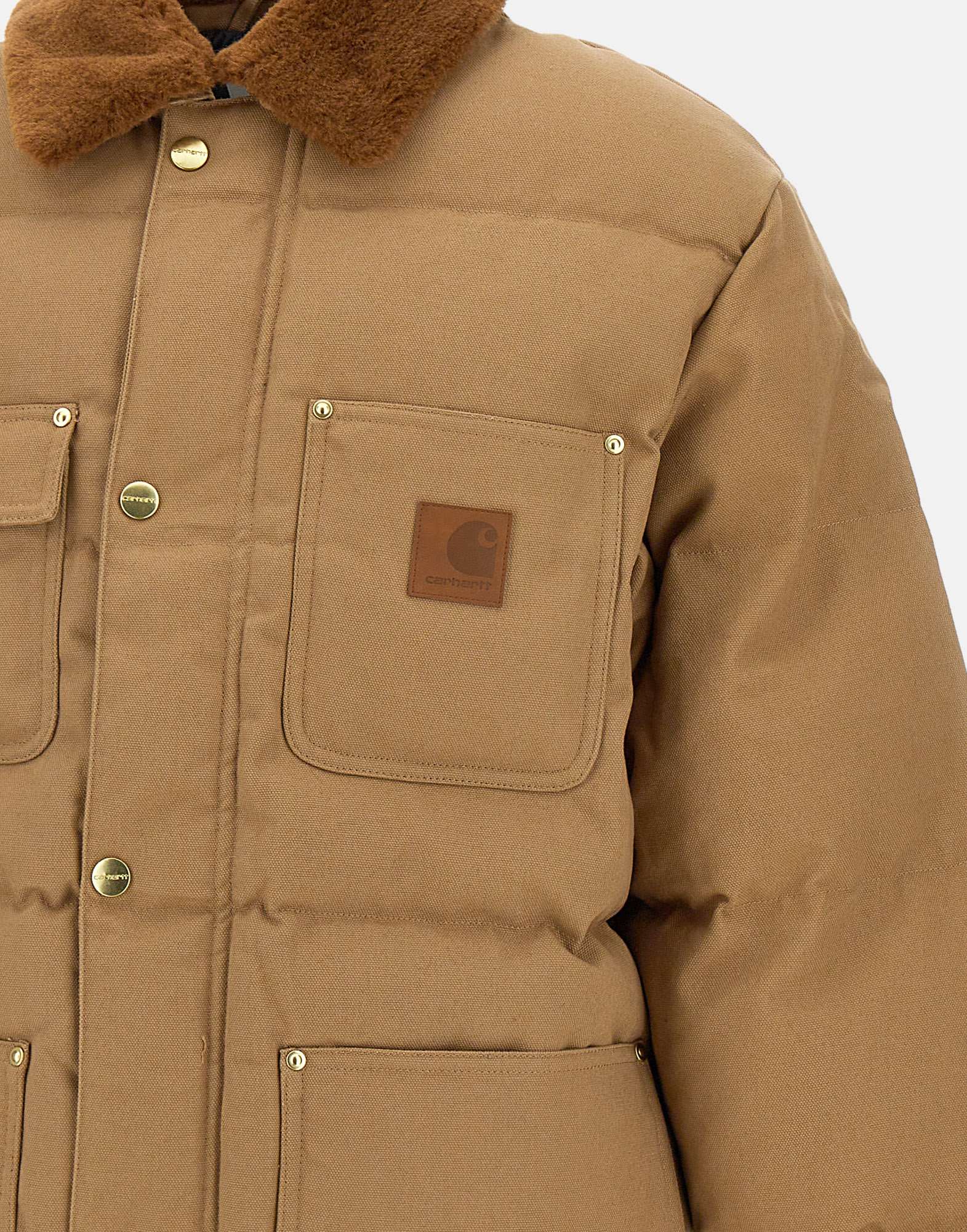 Carhartt WIP I033893 Man Brown Coats - Zuklat