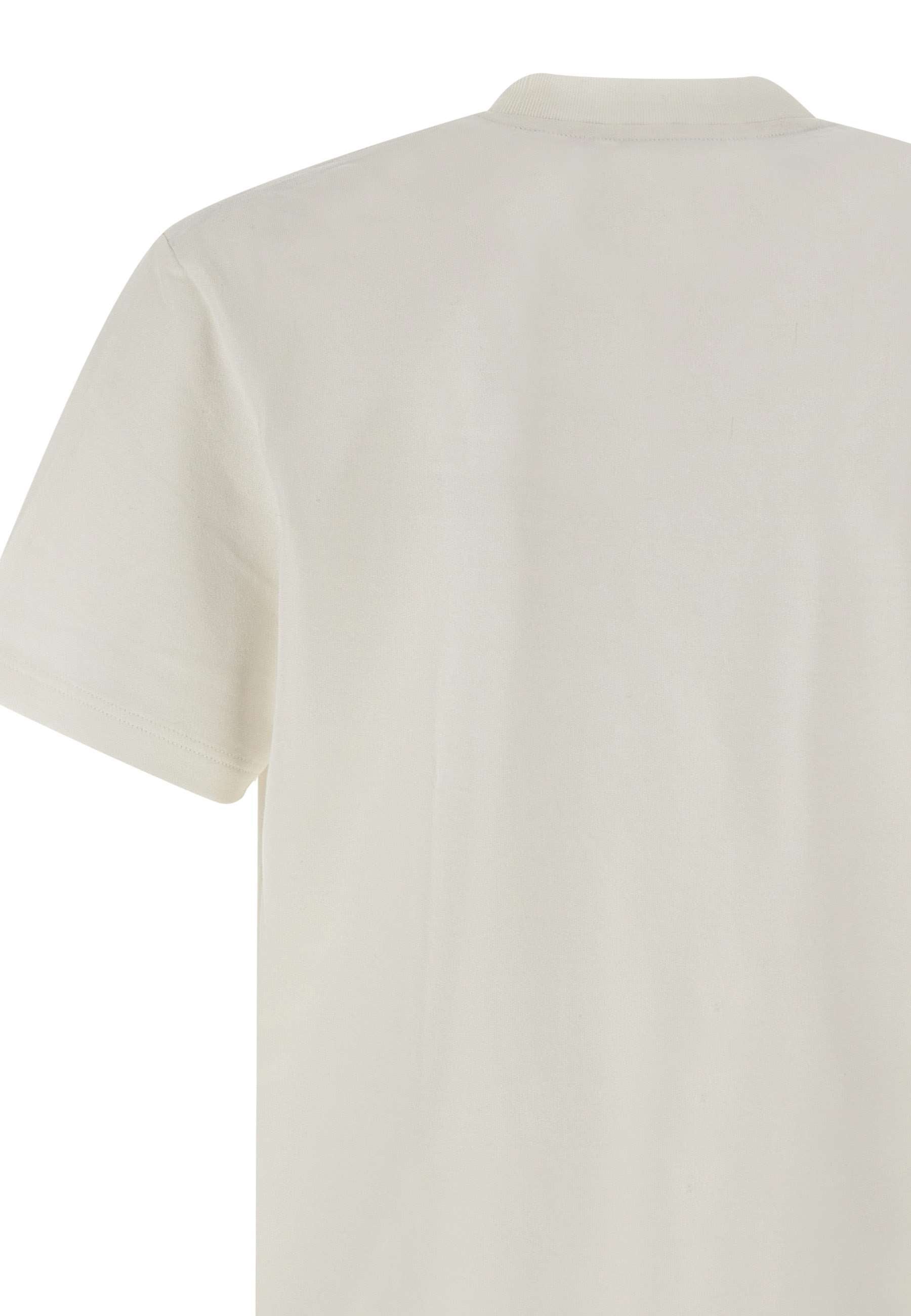 Lacoste TH3836 Man White T-shirts and Polos - Zuklat