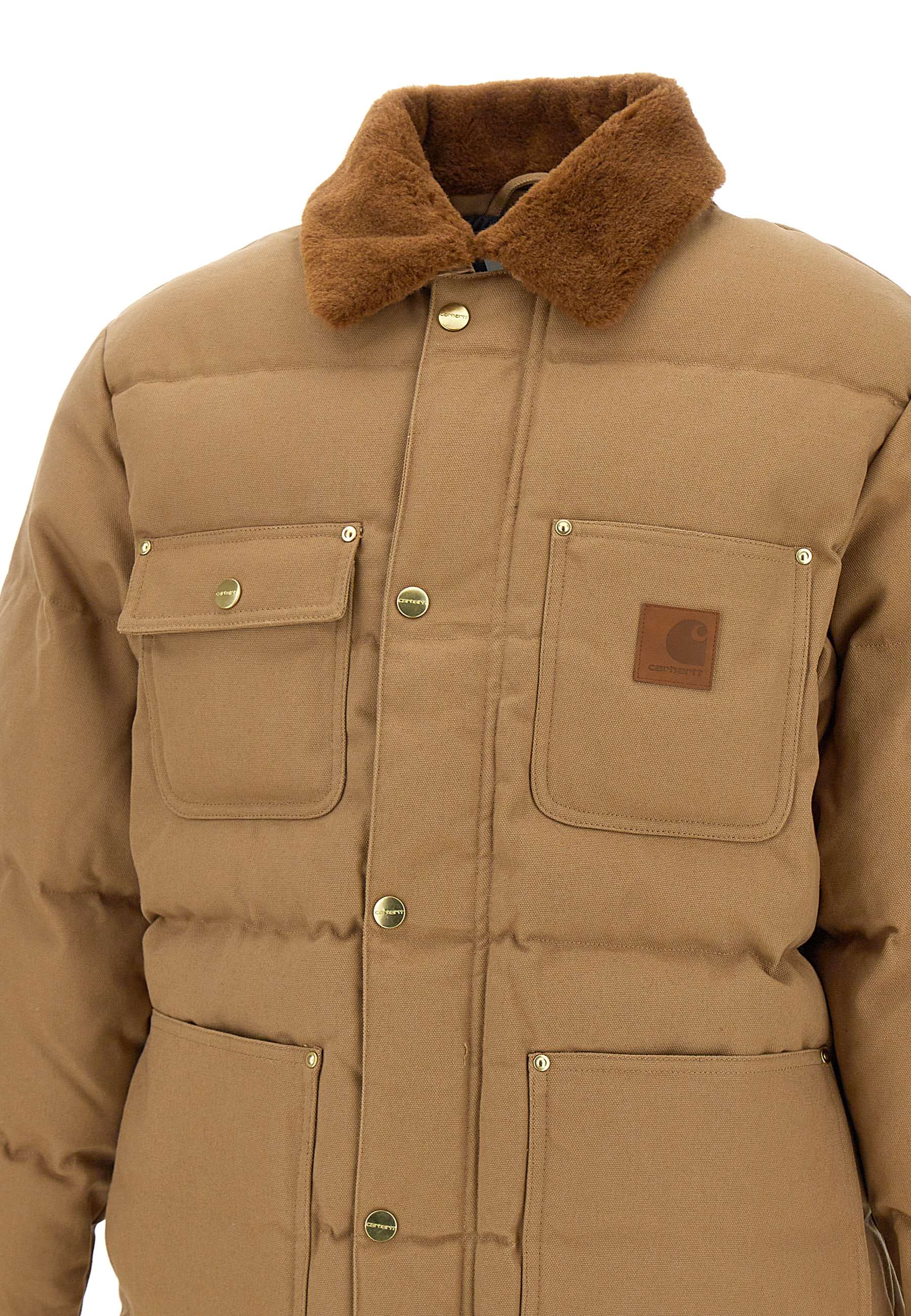 Carhartt WIP I033893 Man Brown Coats - Zuklat